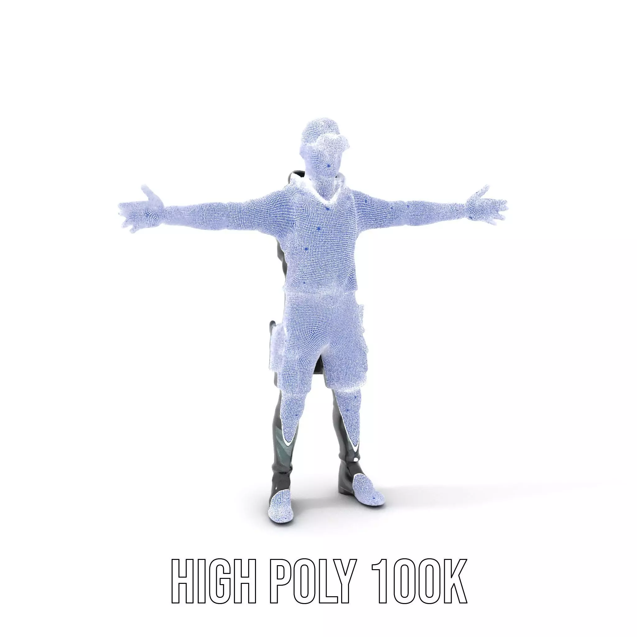 Urban Tactical Outfit model pack Low-poly 3D model_4