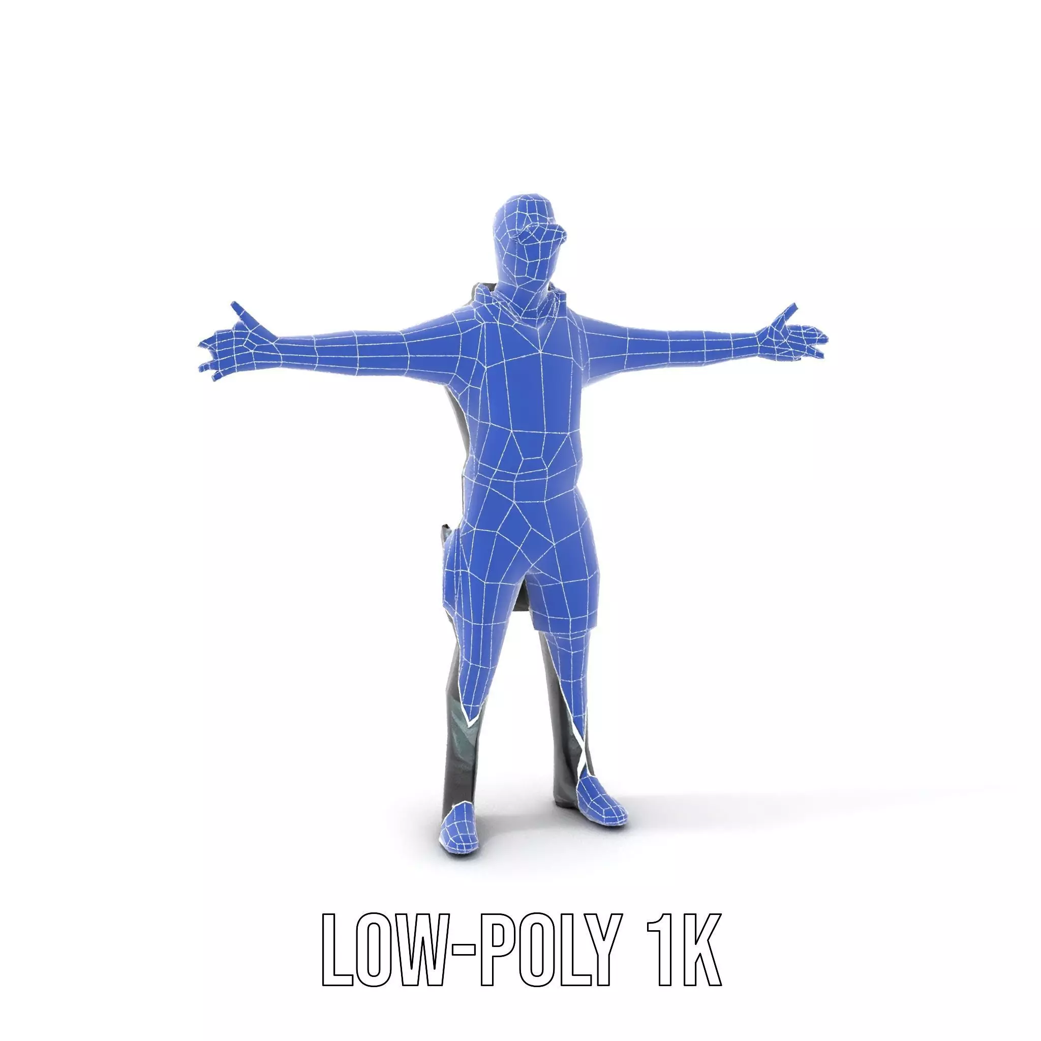 Urban Tactical Outfit model pack Low-poly 3D model_19