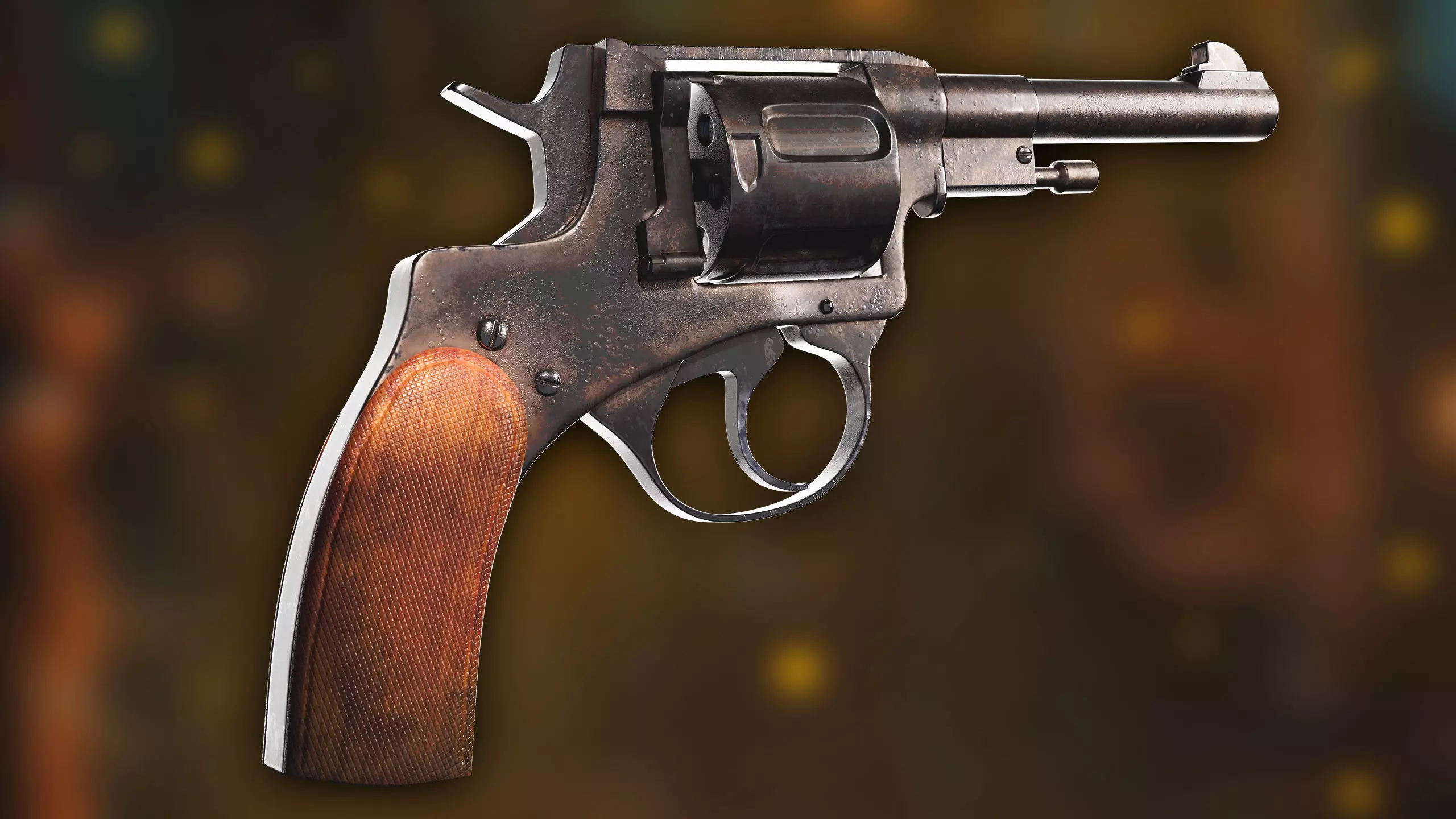 Revolver 3d model 3D model_0