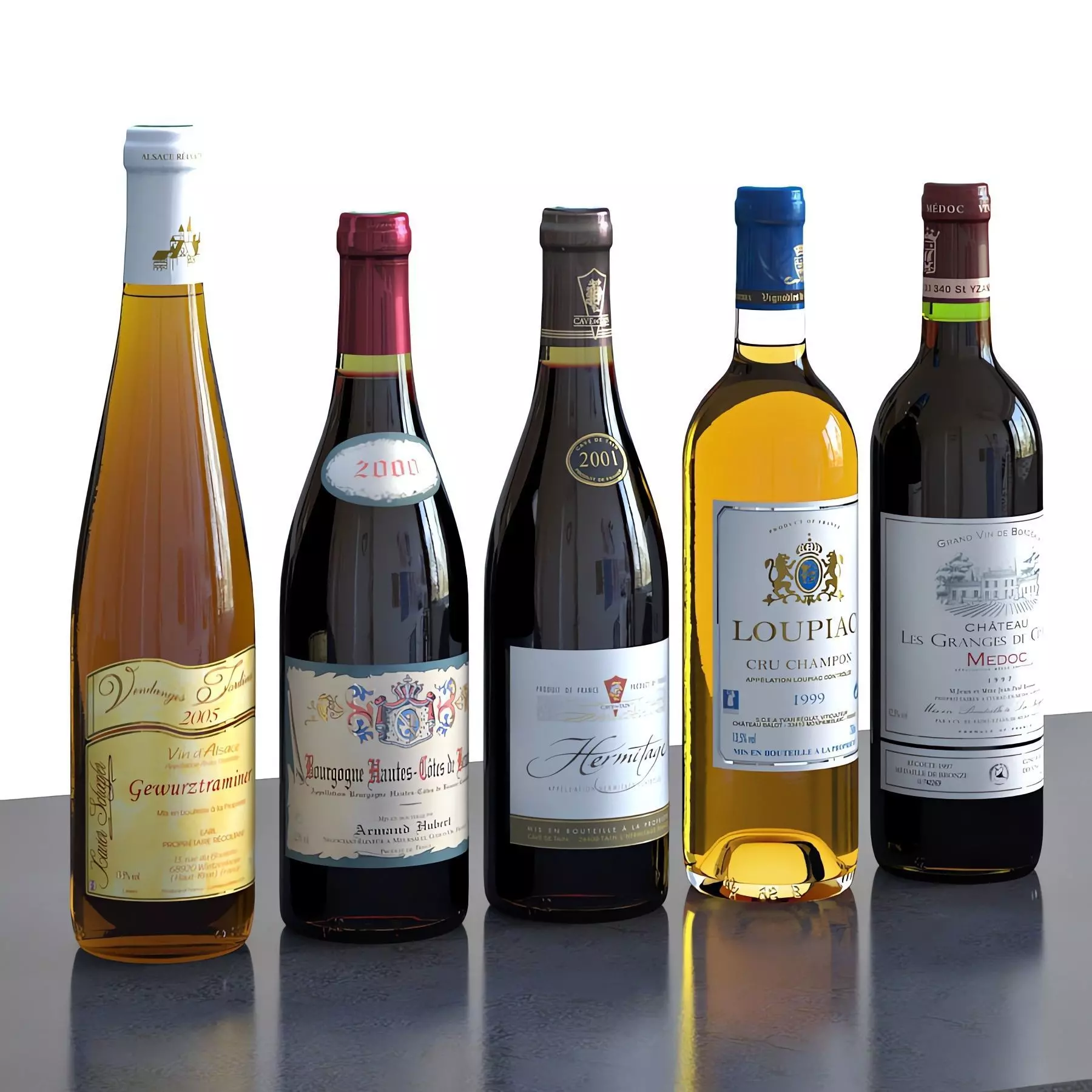 Bouteilles Vol 04 3D model_0