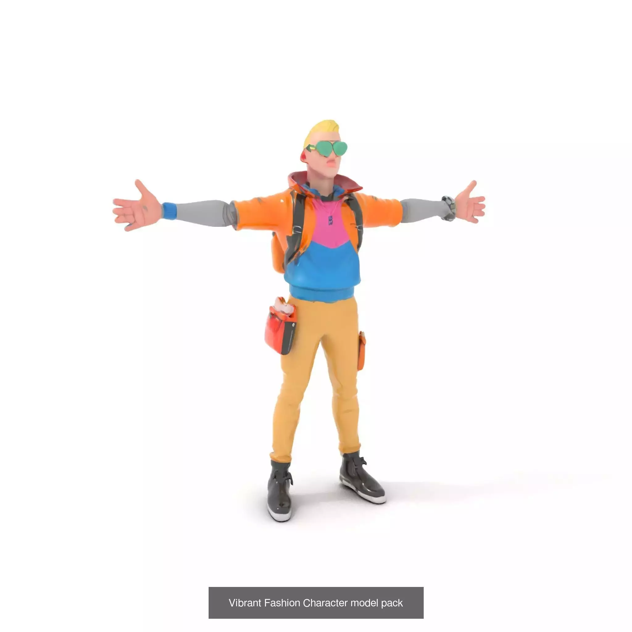 Polygonal Urban Character Collection _71