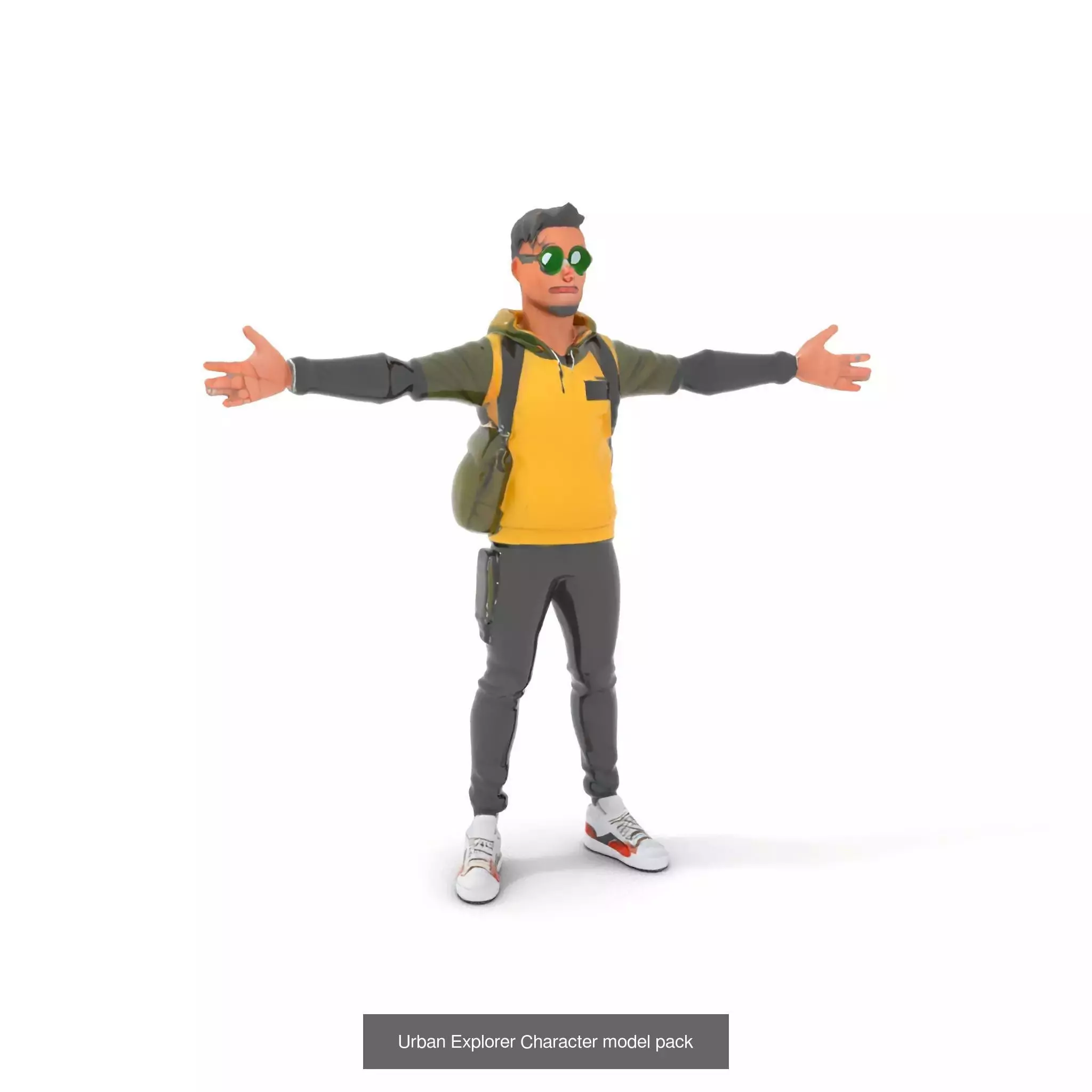 Polygonal Urban Character Collection _66