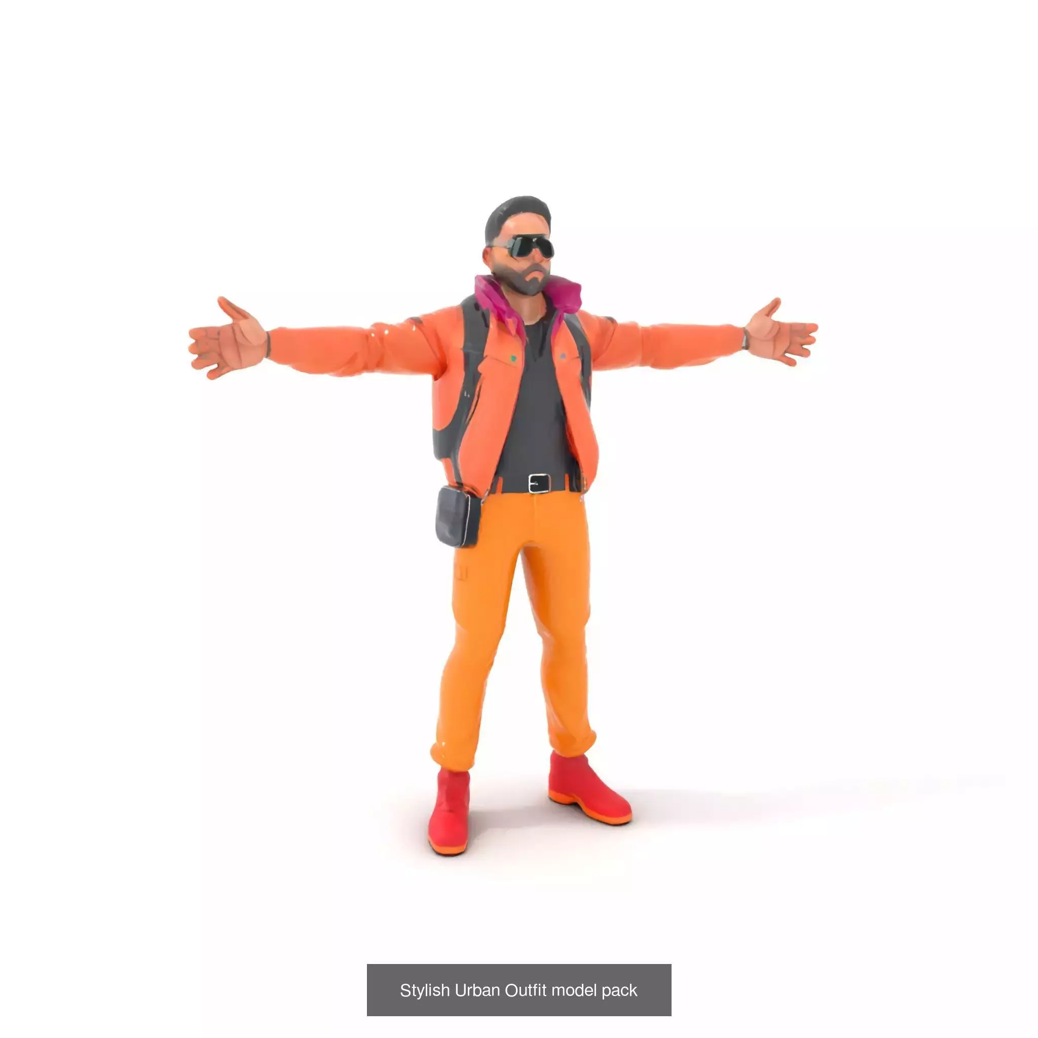 Polygonal Urban Character Collection _75