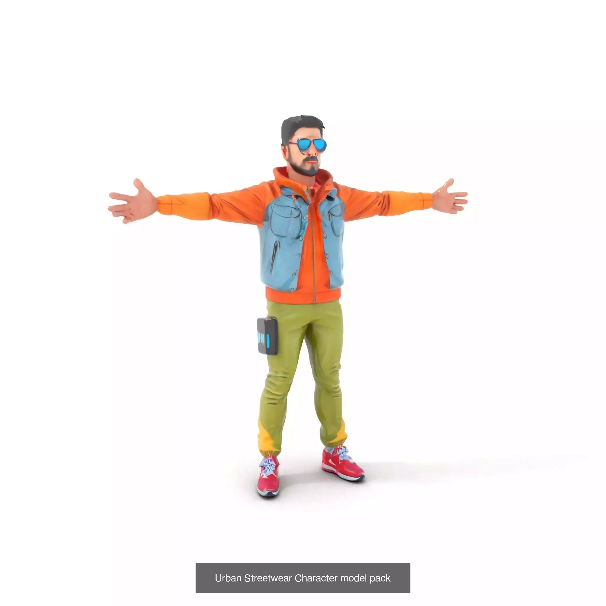 Polygonal Urban Character Collection _72