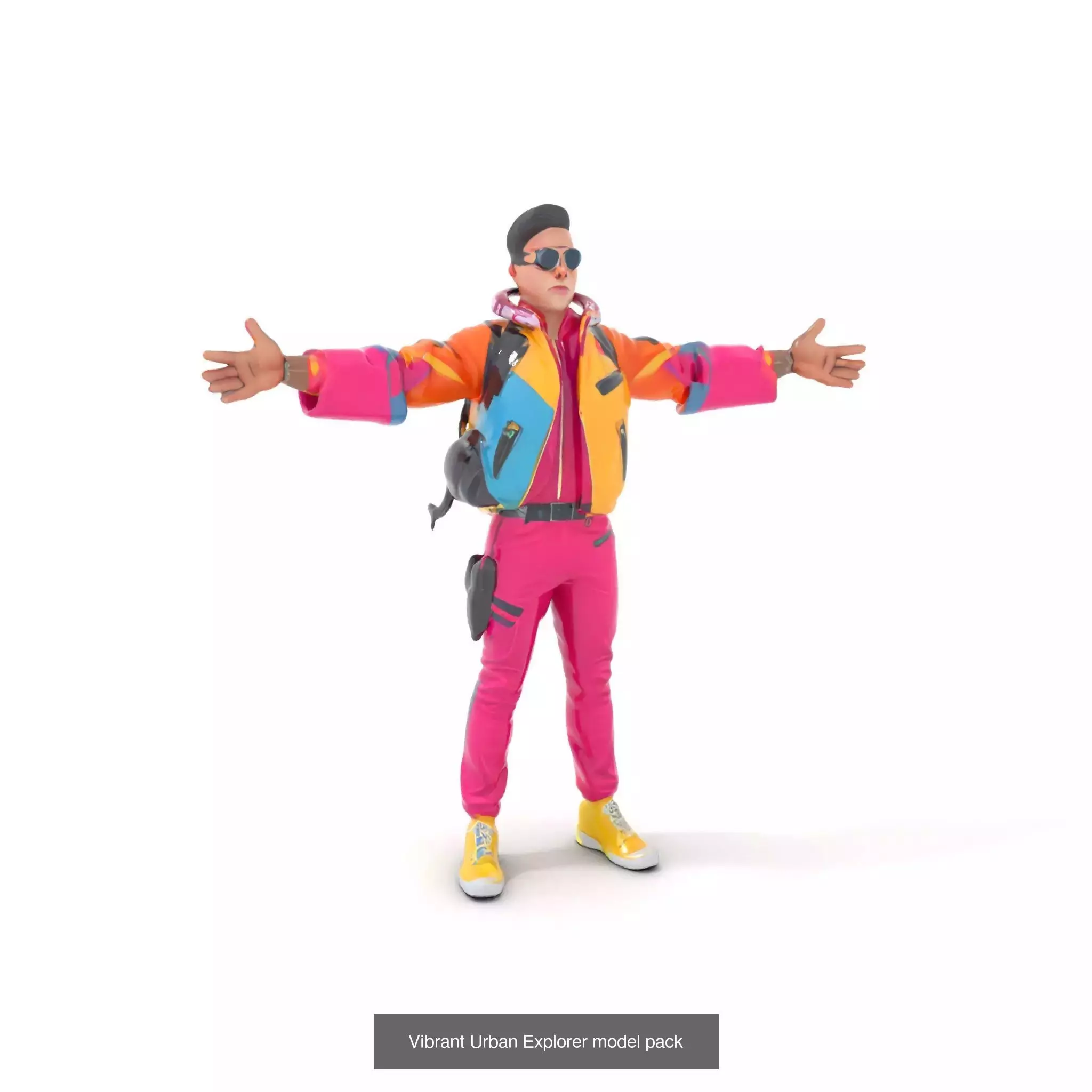 Polygonal Urban Character Collection _62