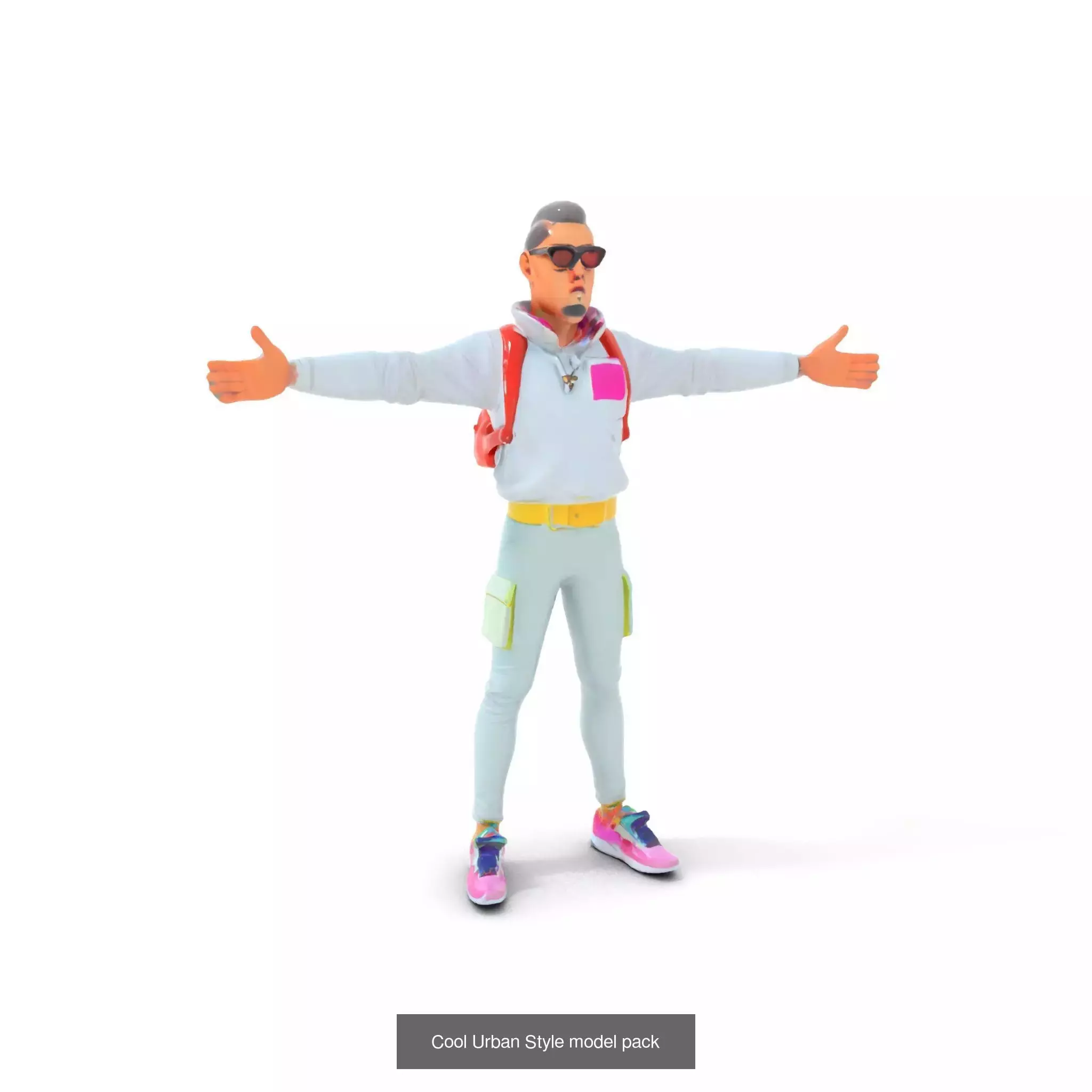 Polygonal Urban Character Collection _57