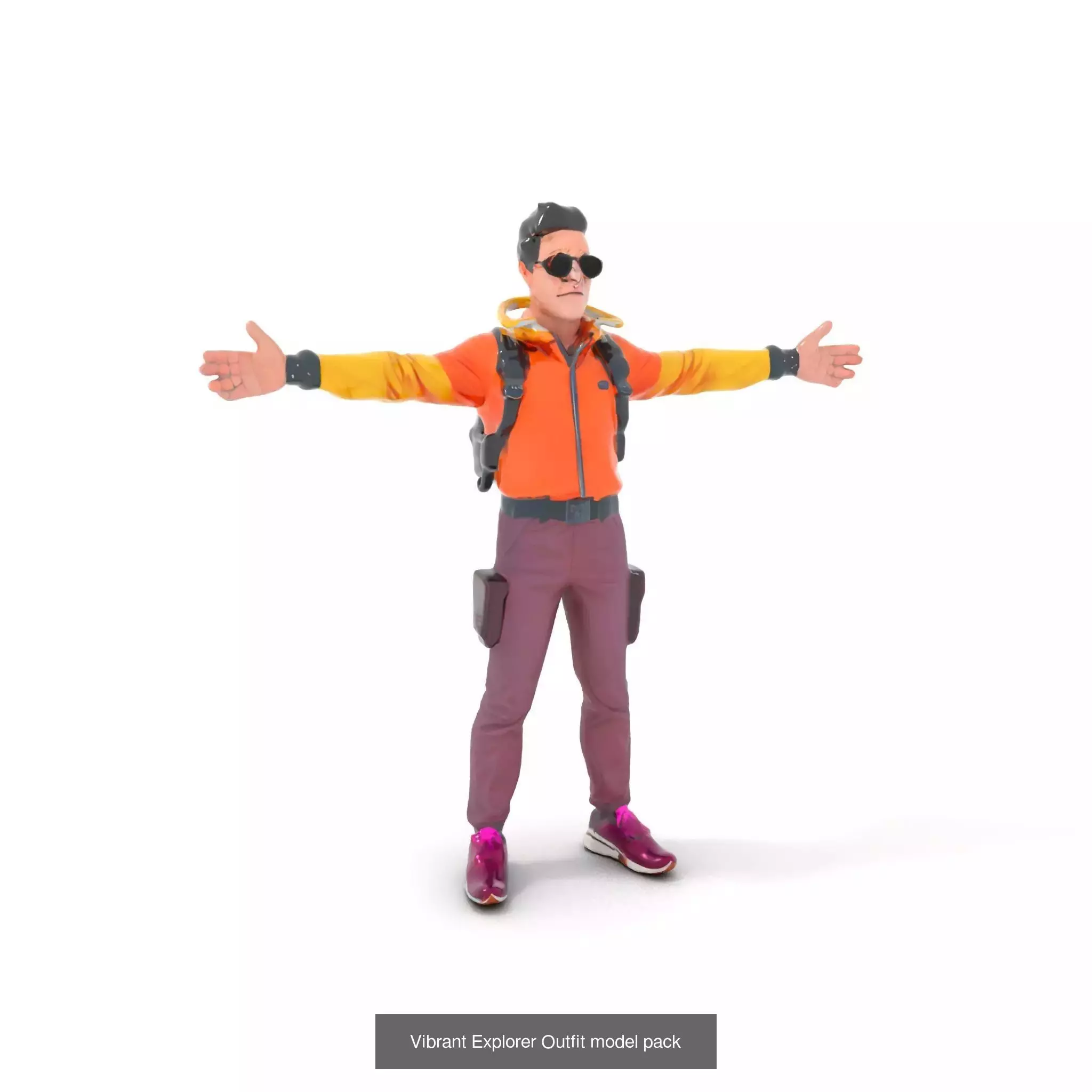 Polygonal Urban Character Collection _65