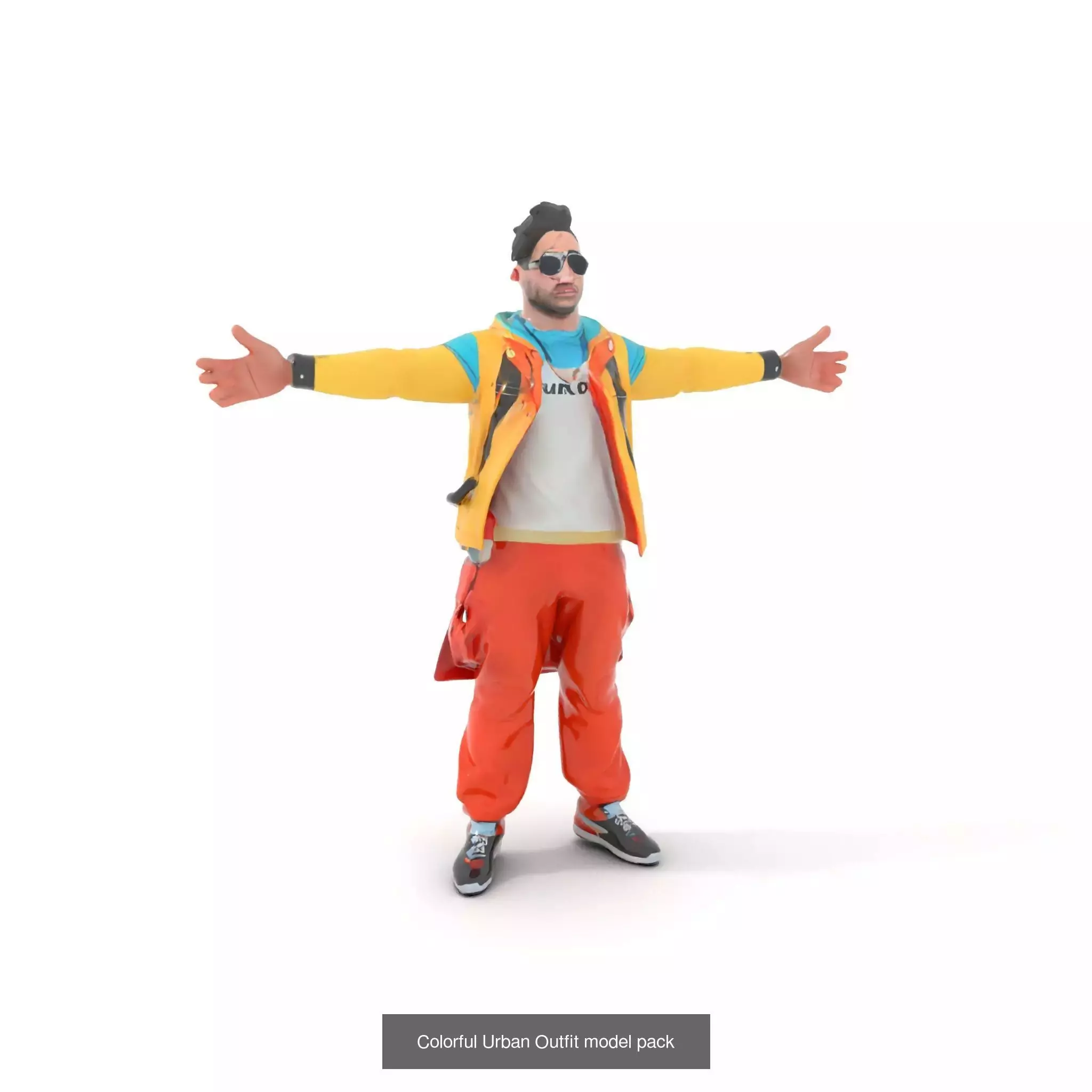 Polygonal Urban Character Collection _63