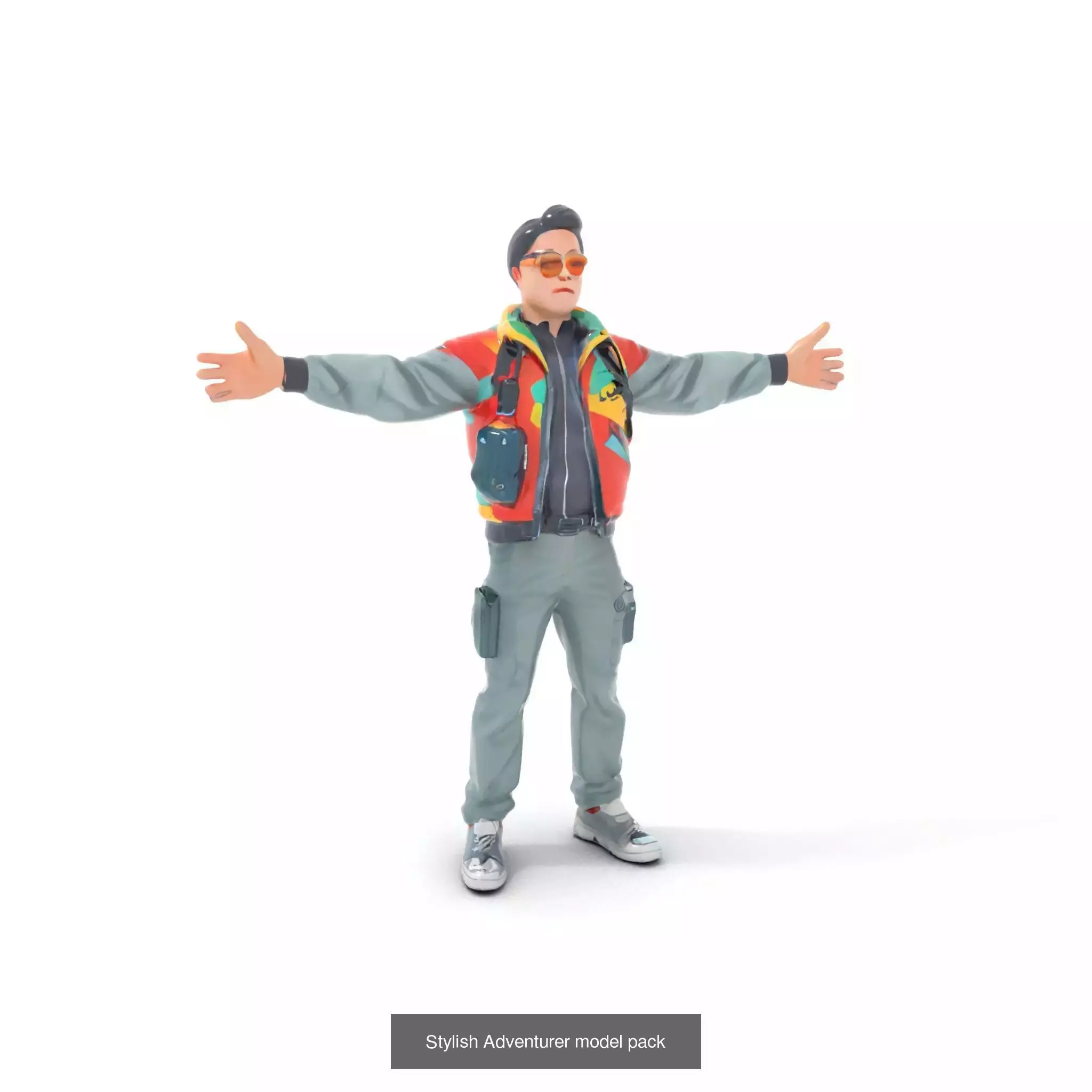 Polygonal Urban Character Collection _55