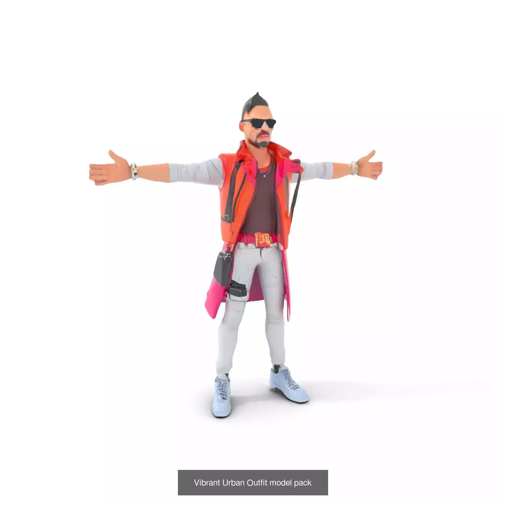 Polygonal Urban Character Collection _76