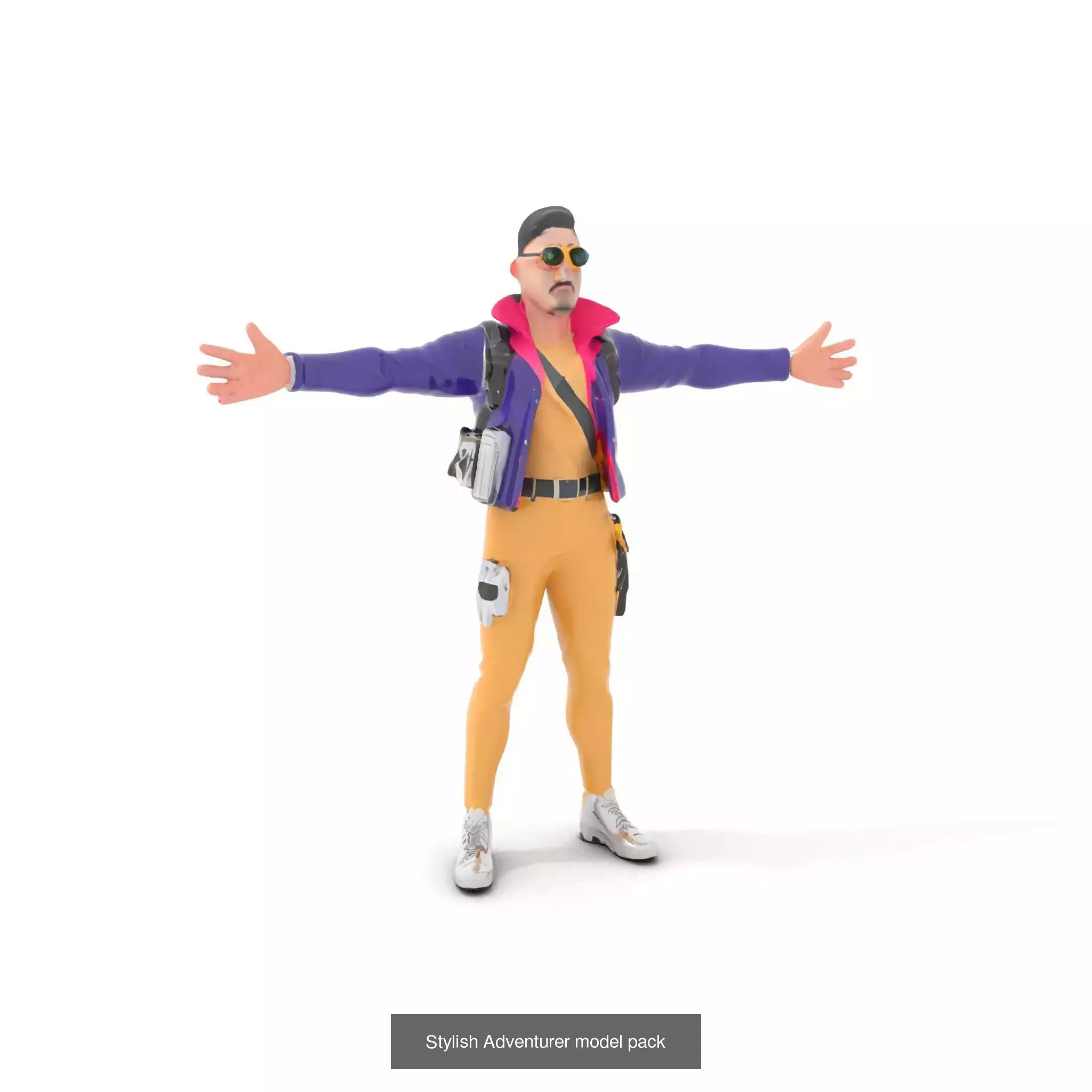 Polygonal Urban Character Collection _78