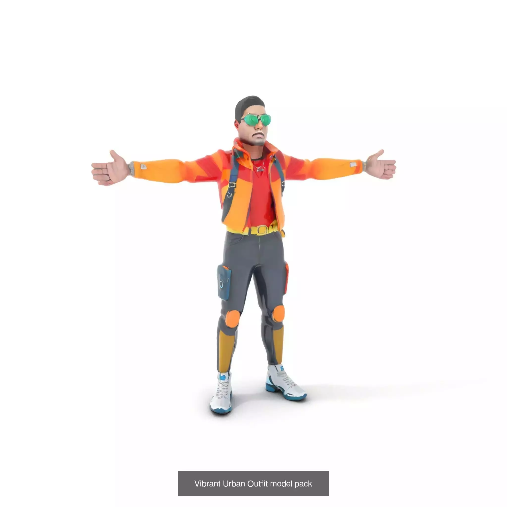 Polygonal Urban Character Collection _73