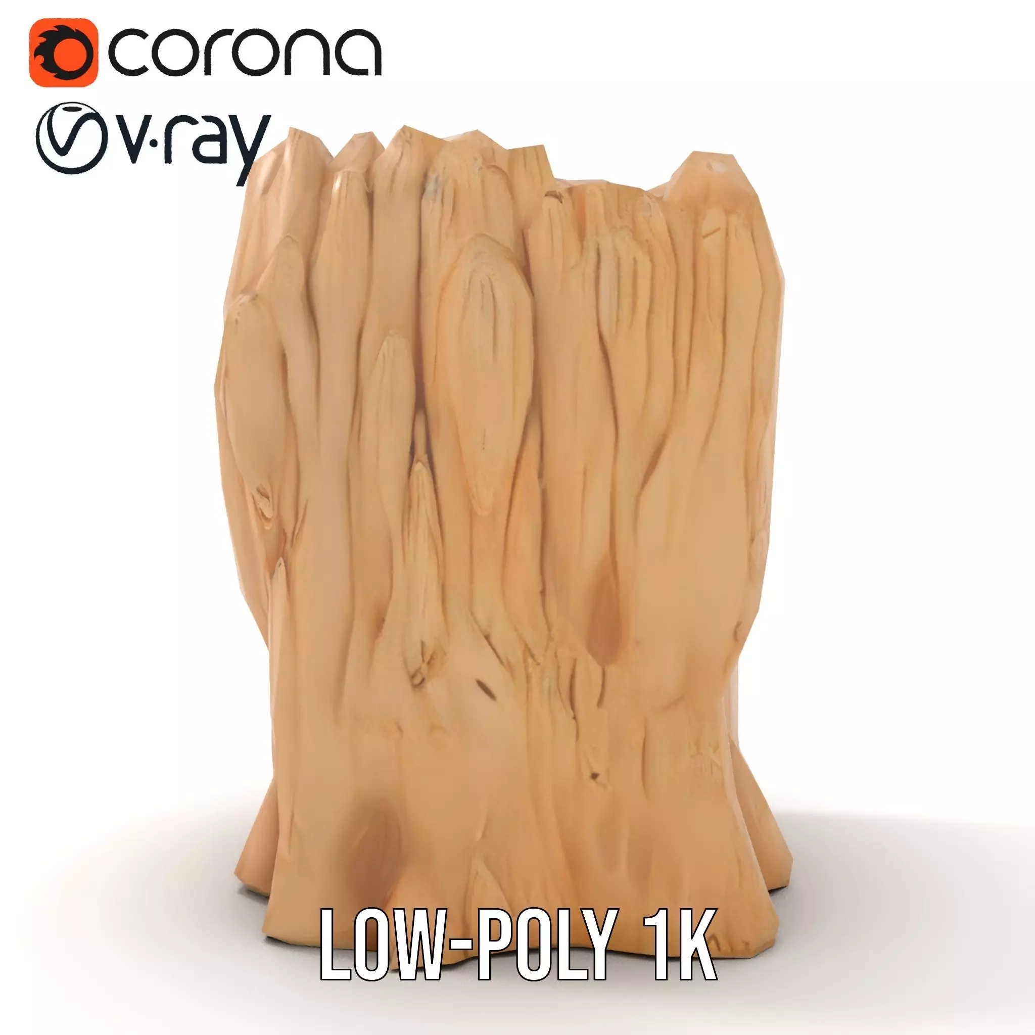 Natural Limestone Formation model pack Low-poly 3D model_22