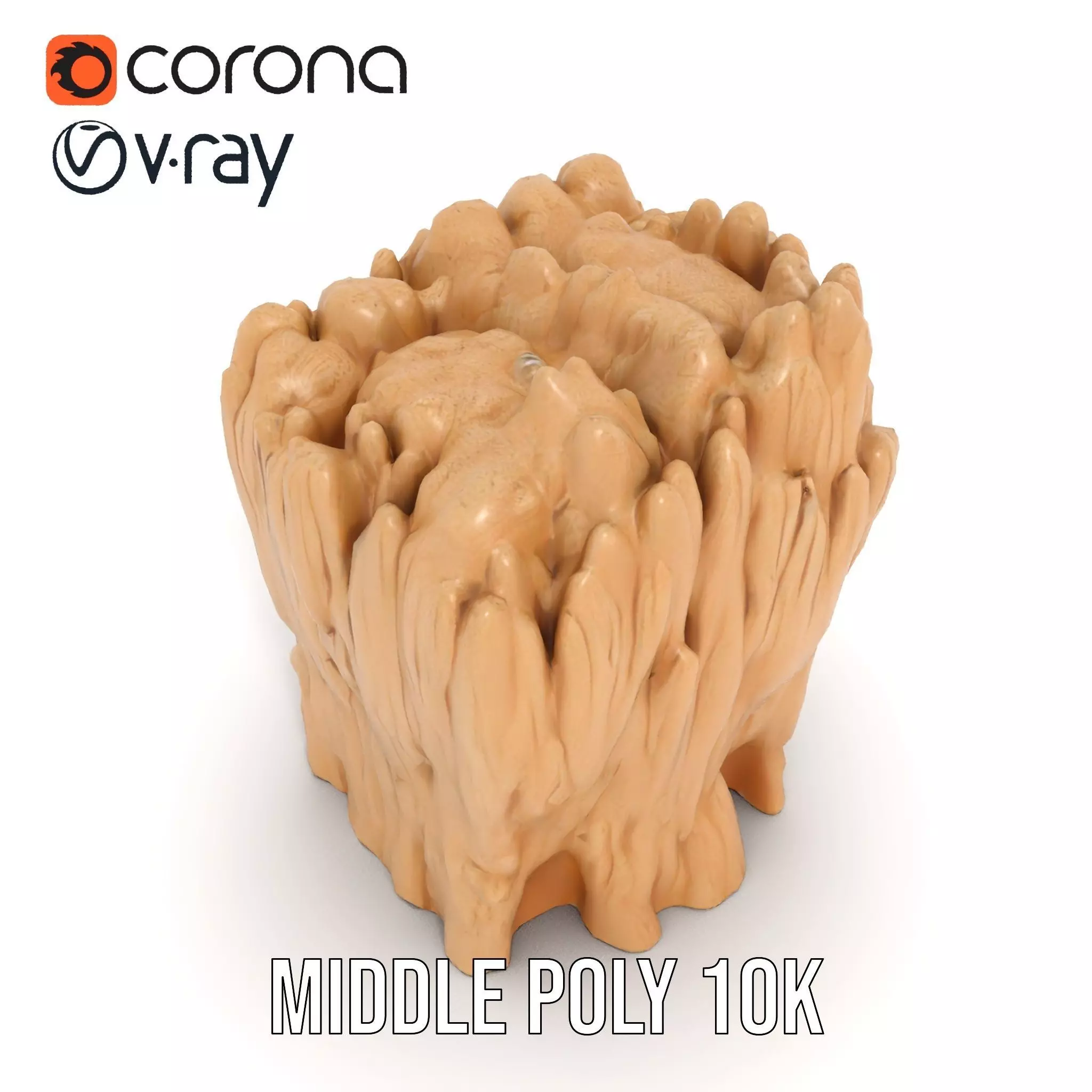 Natural Limestone Formation model pack Low-poly 3D model_24