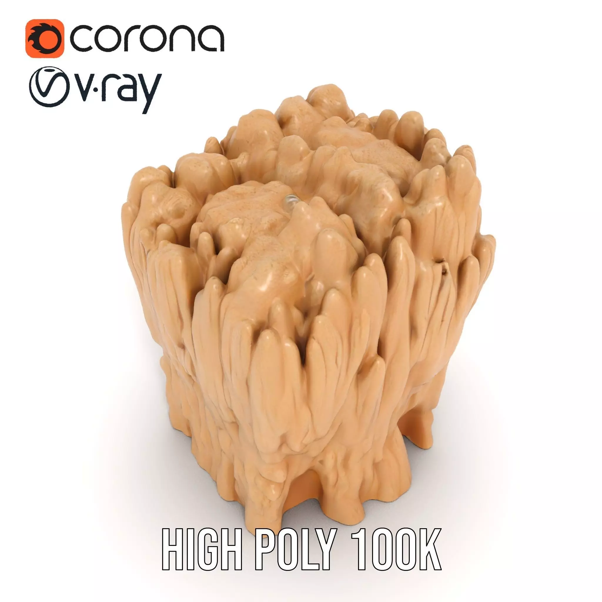 Natural Limestone Formation model pack Low-poly 3D model_20
