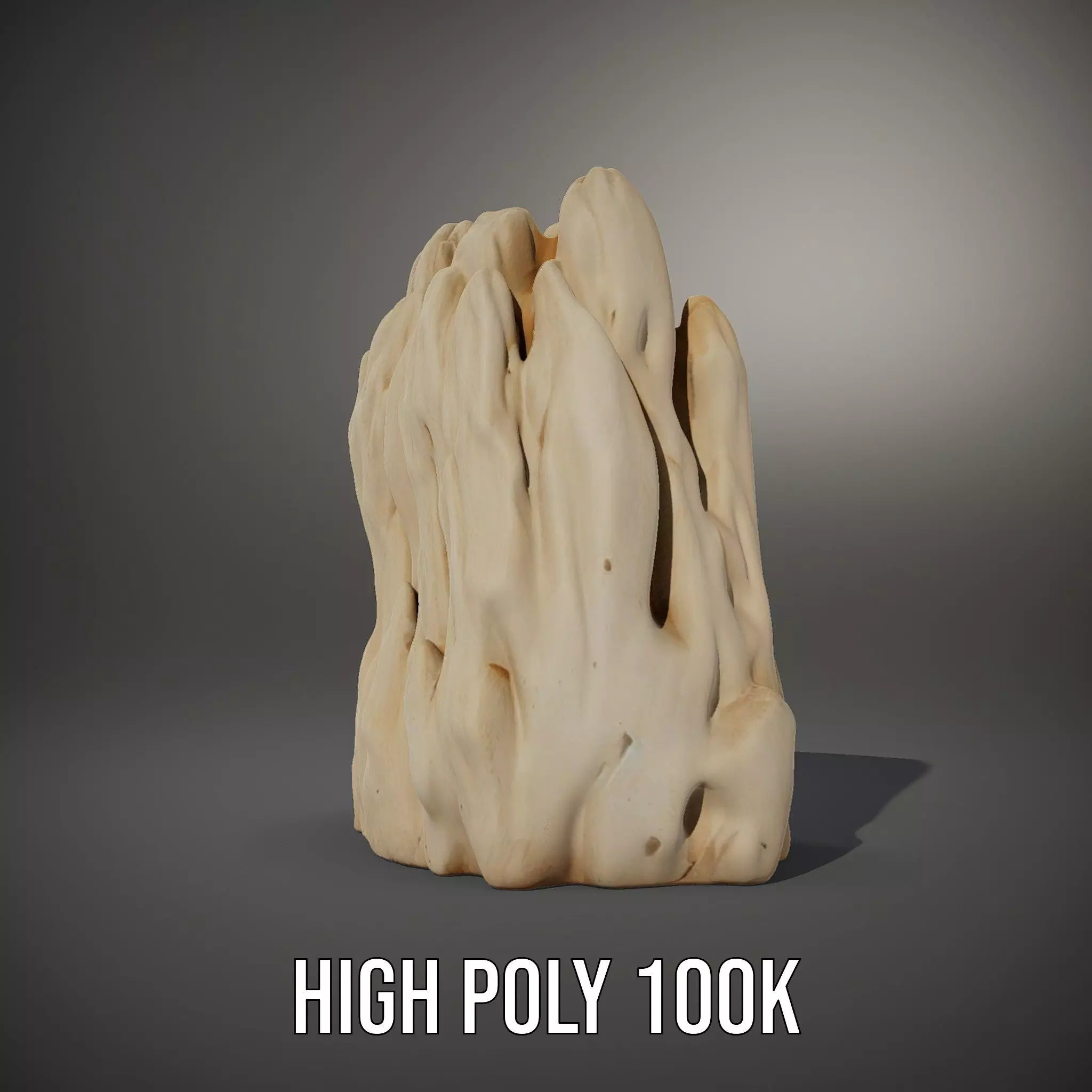 Sandstone Rock Formation model pack Low-poly 3D model_10