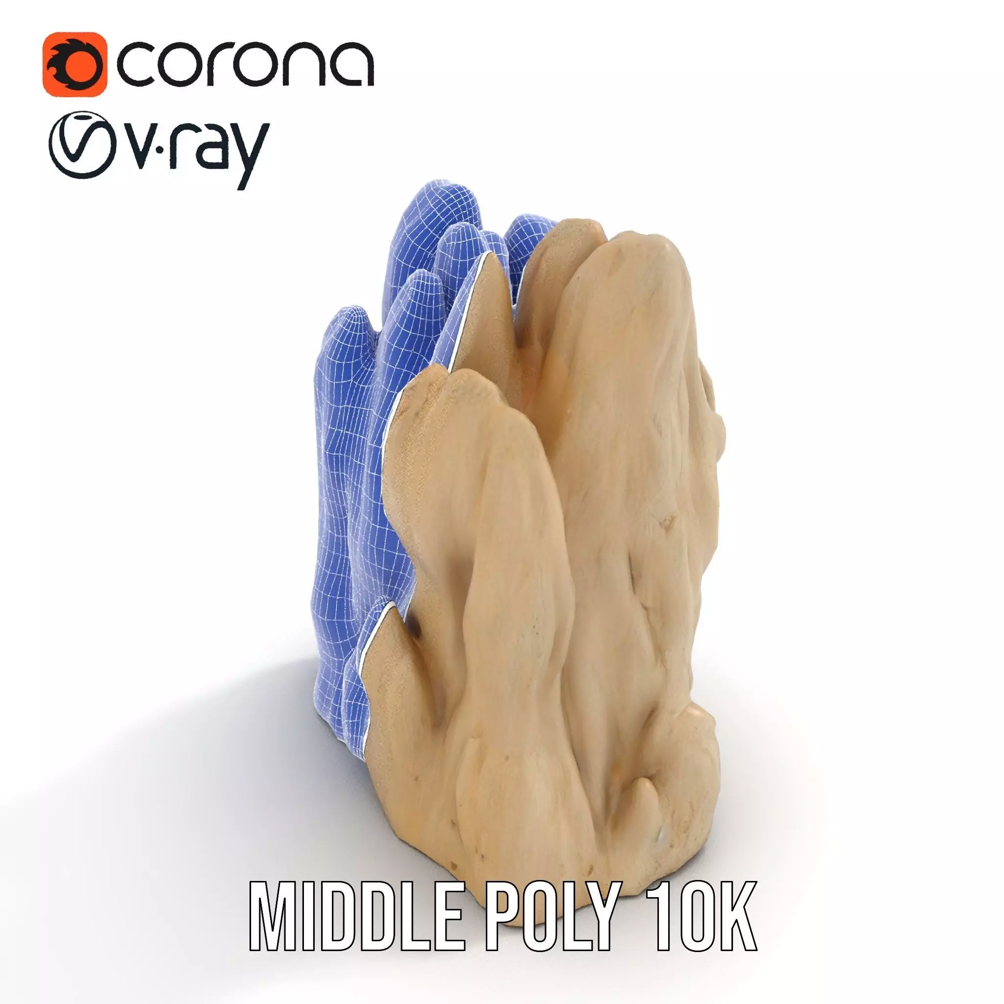 Sandstone Rock Formation model pack Low-poly 3D model_21