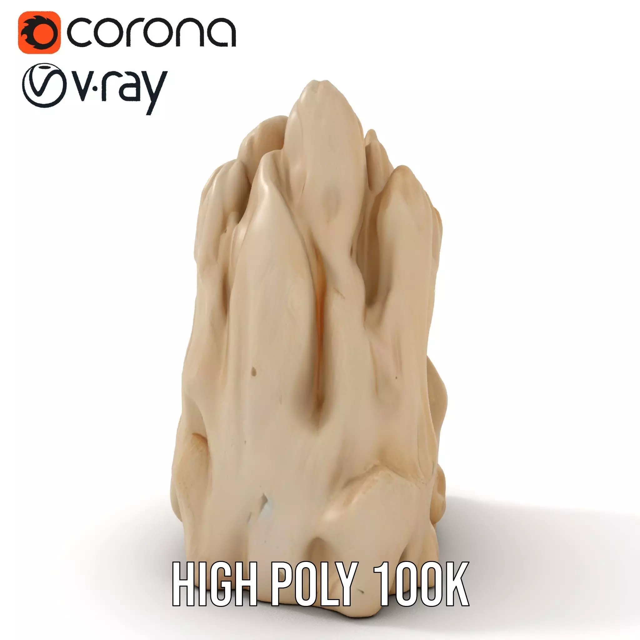 Sandstone Rock Formation model pack Low-poly 3D model_23