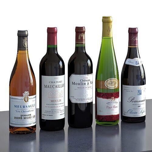 Bouteilles Vol 05 3D model