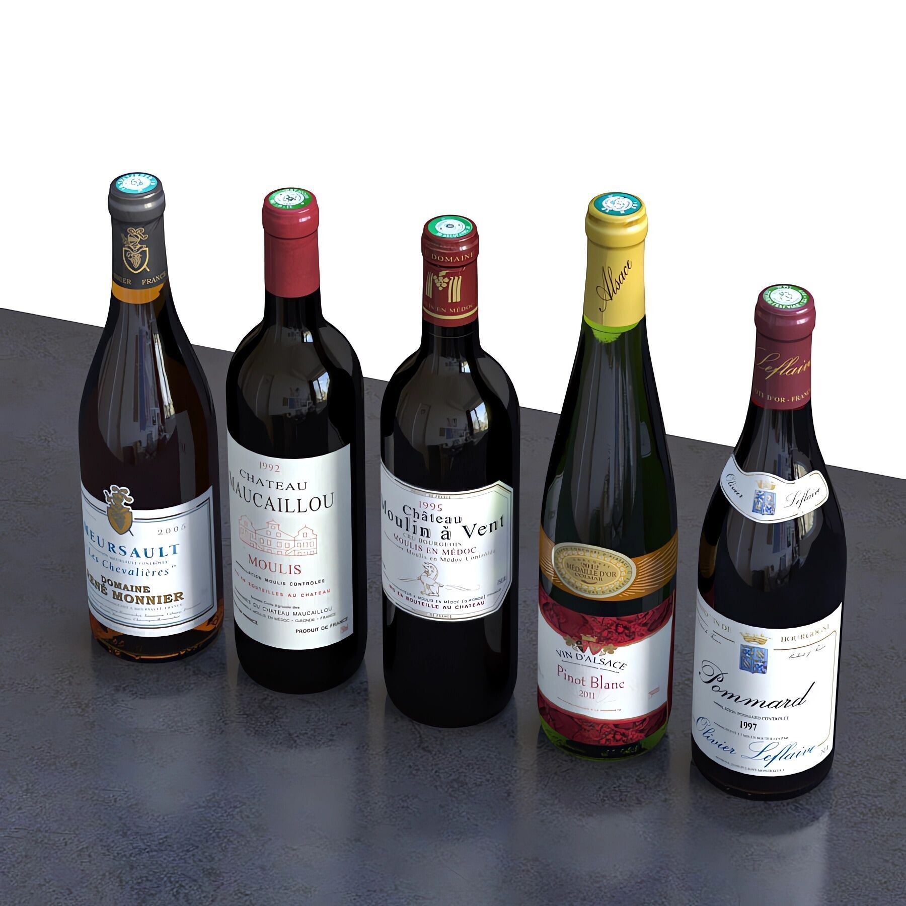 Bouteilles Vol 05 3D model_1