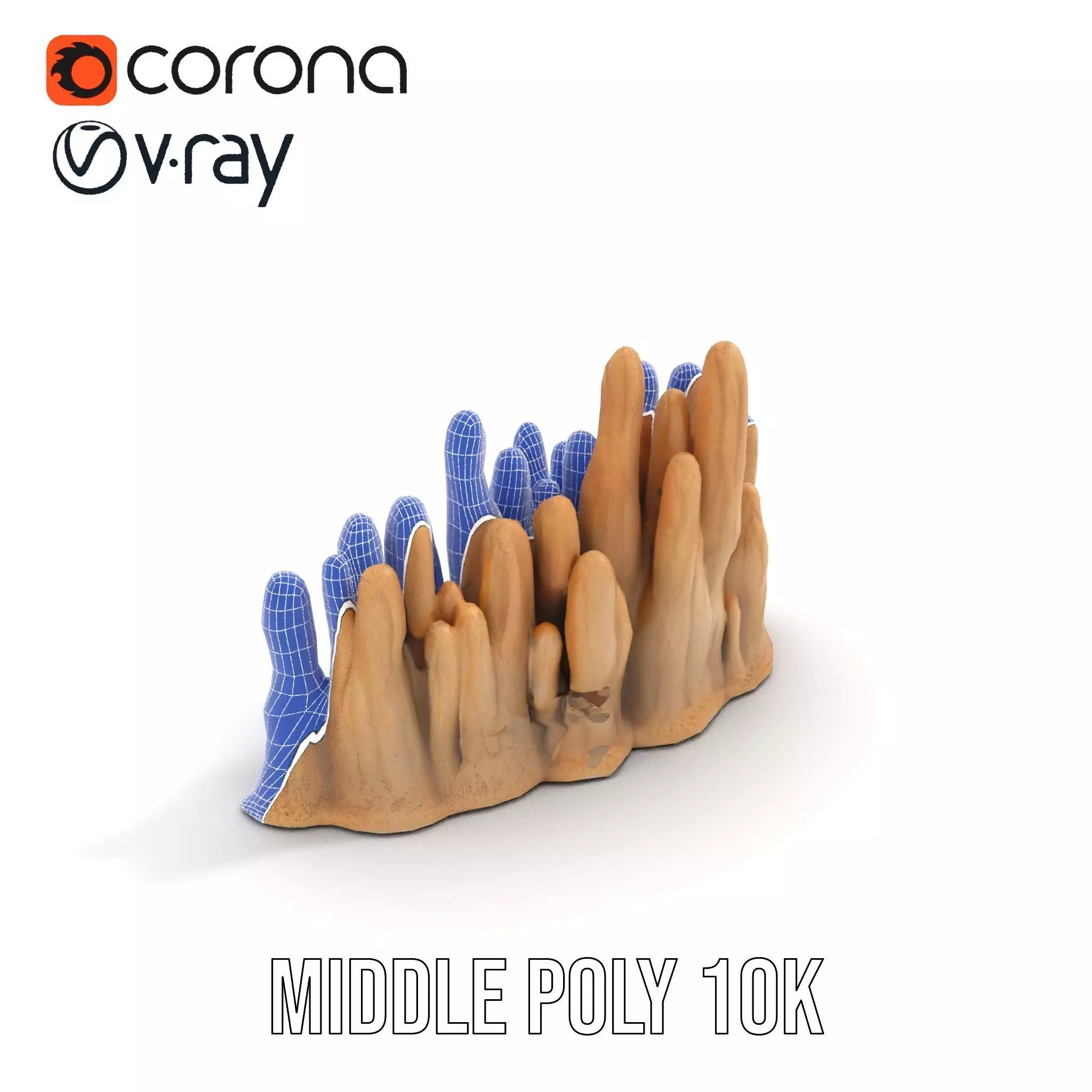 Sandstone Stalagmite Formation model pack Texture_27