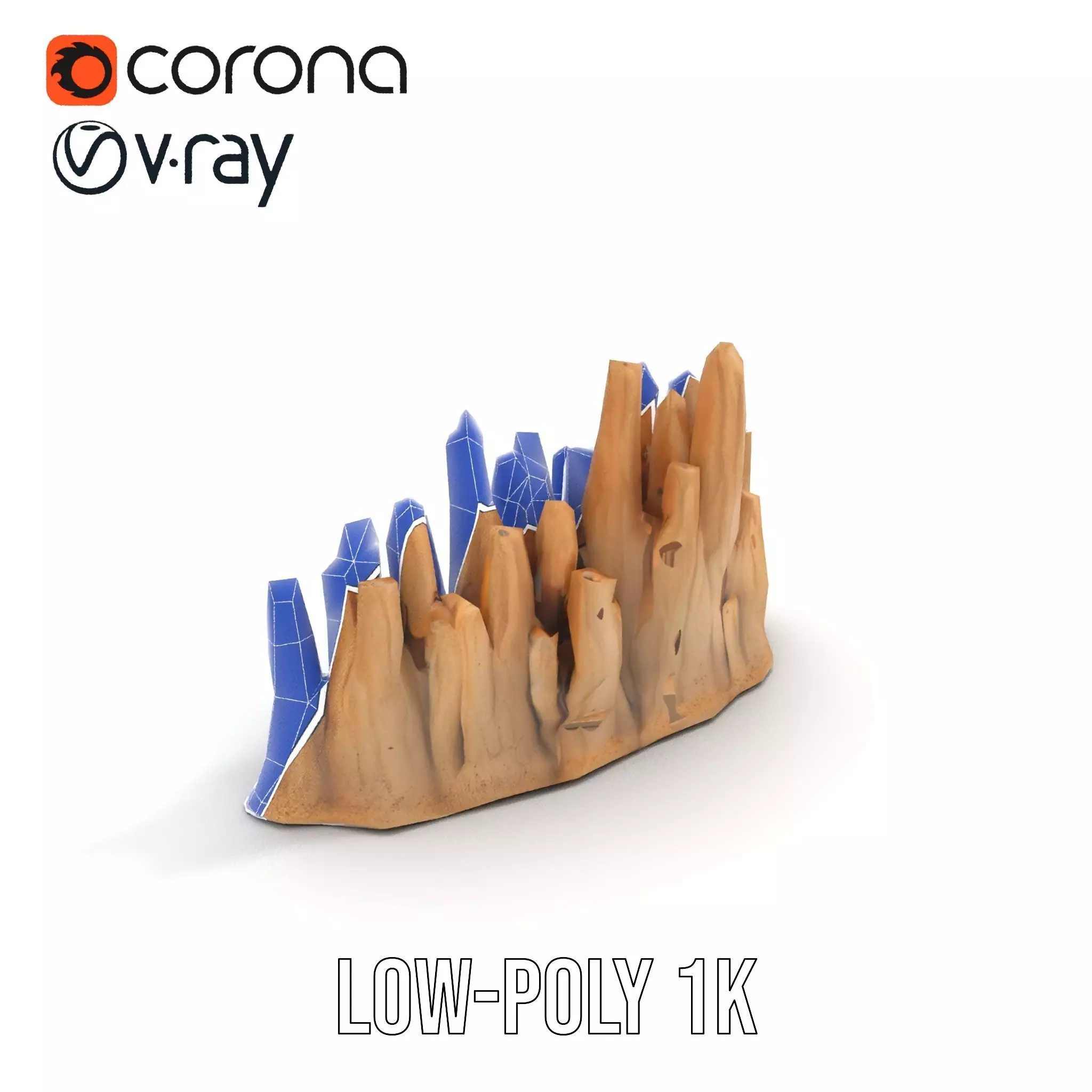 Sandstone Stalagmite Formation model pack Texture_12