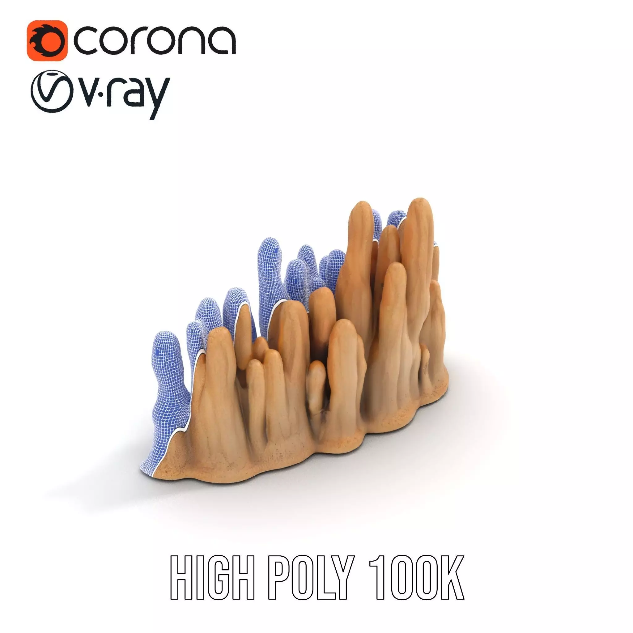 Sandstone Stalagmite Formation model pack Texture_32