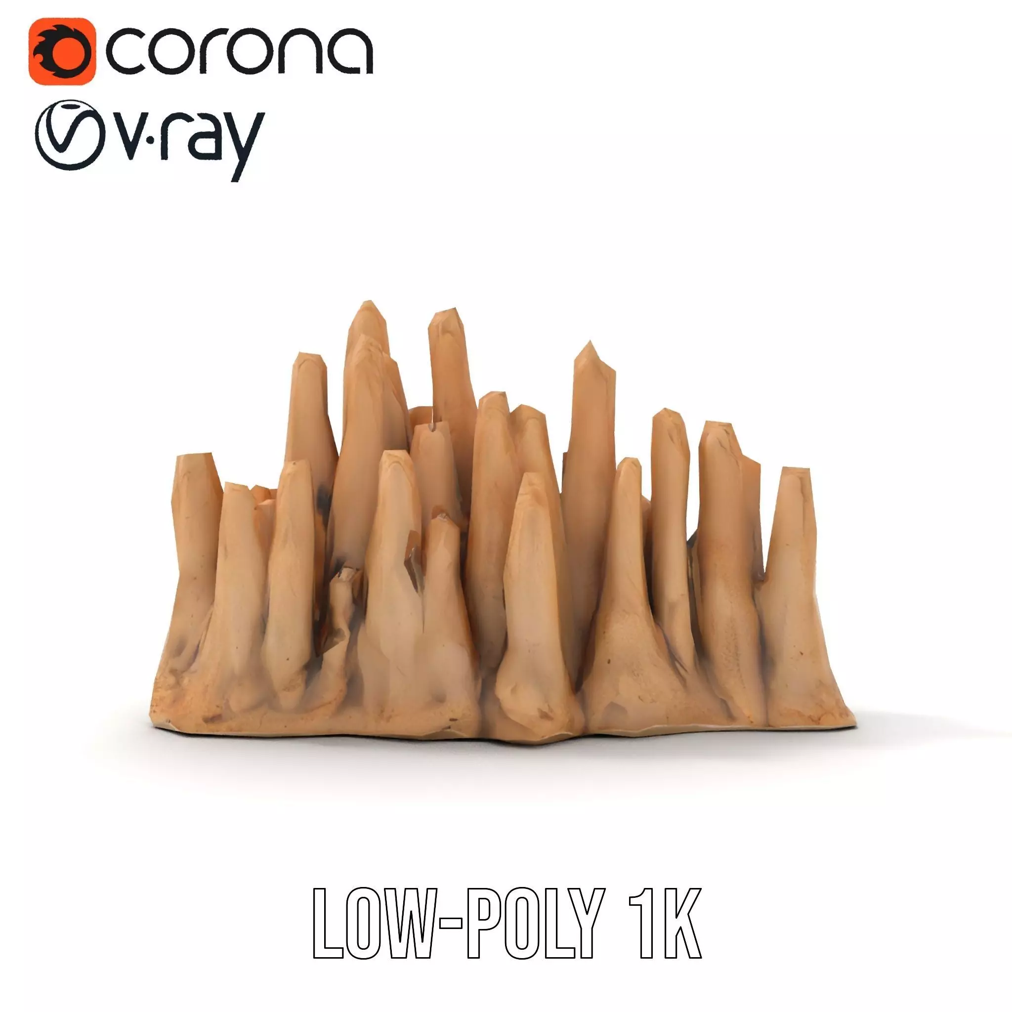 Sandstone Stalagmite Formation model pack Texture_16