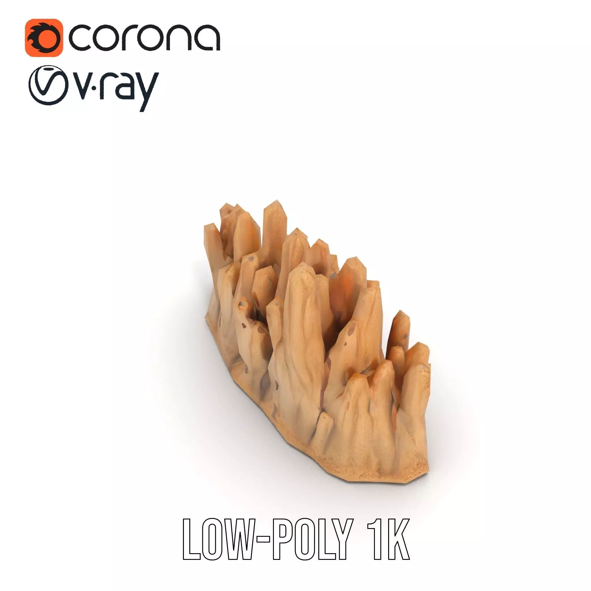 Sandstone Stalagmite Formation model pack Texture_14