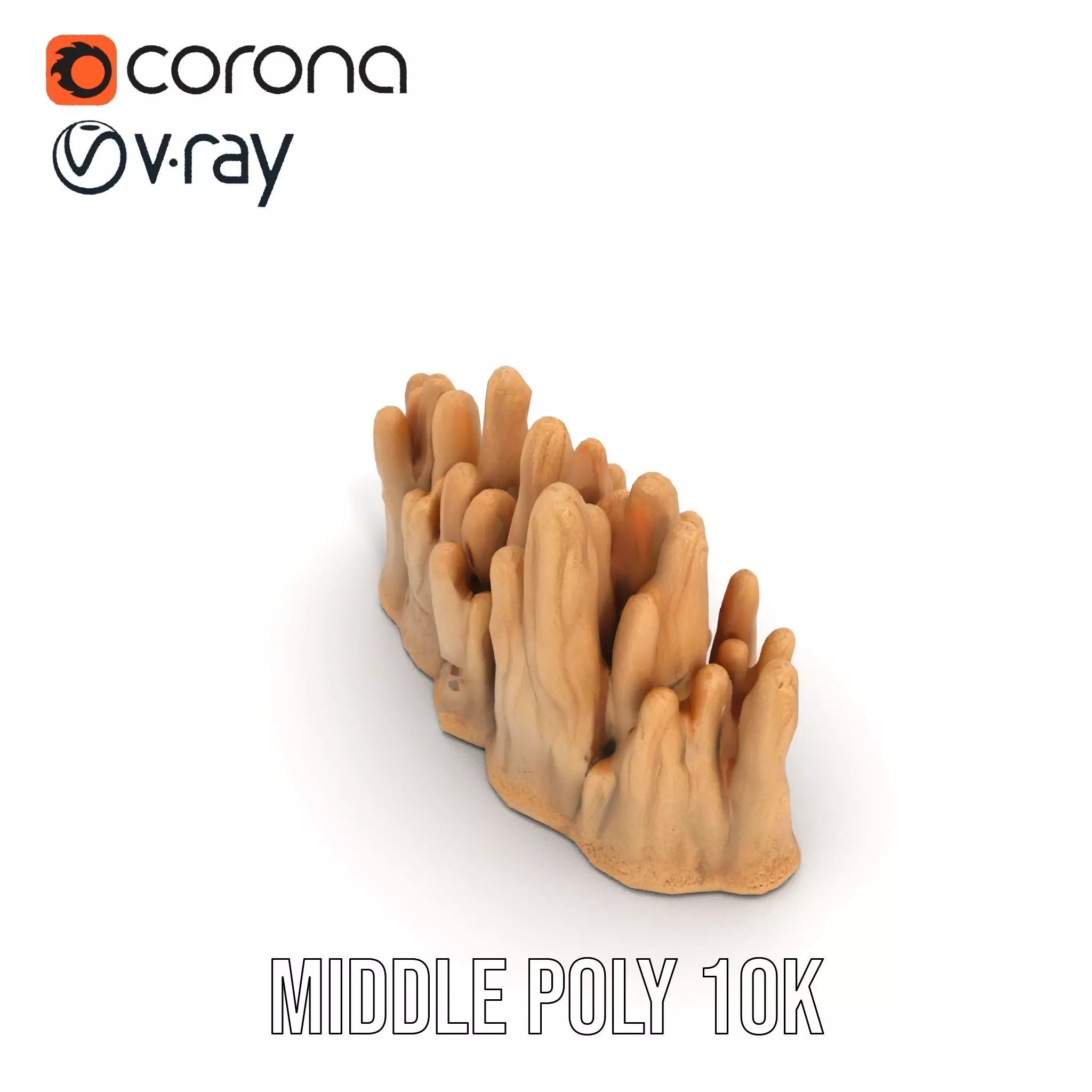 Sandstone Stalagmite Formation model pack Texture_5