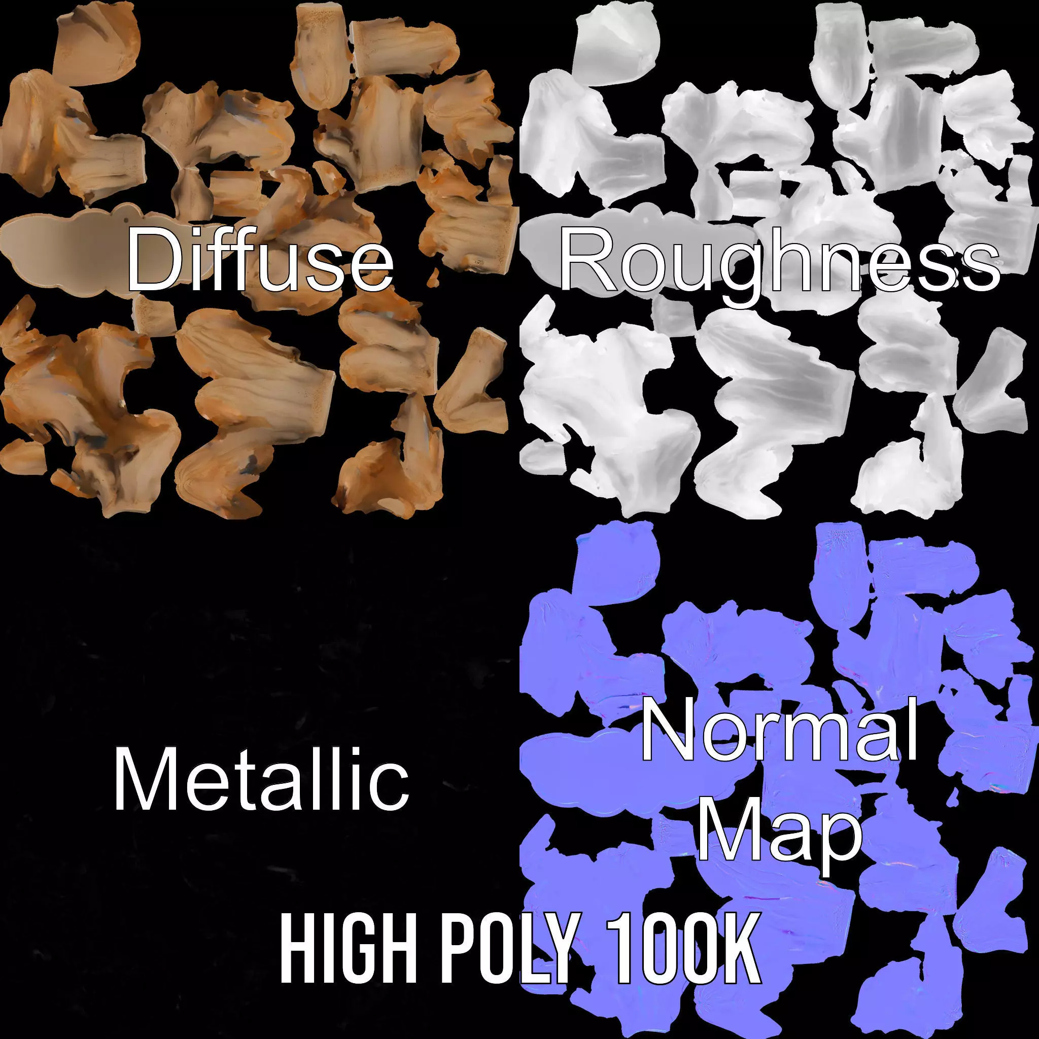 Sandstone Stalagmite Formation model pack Texture_3