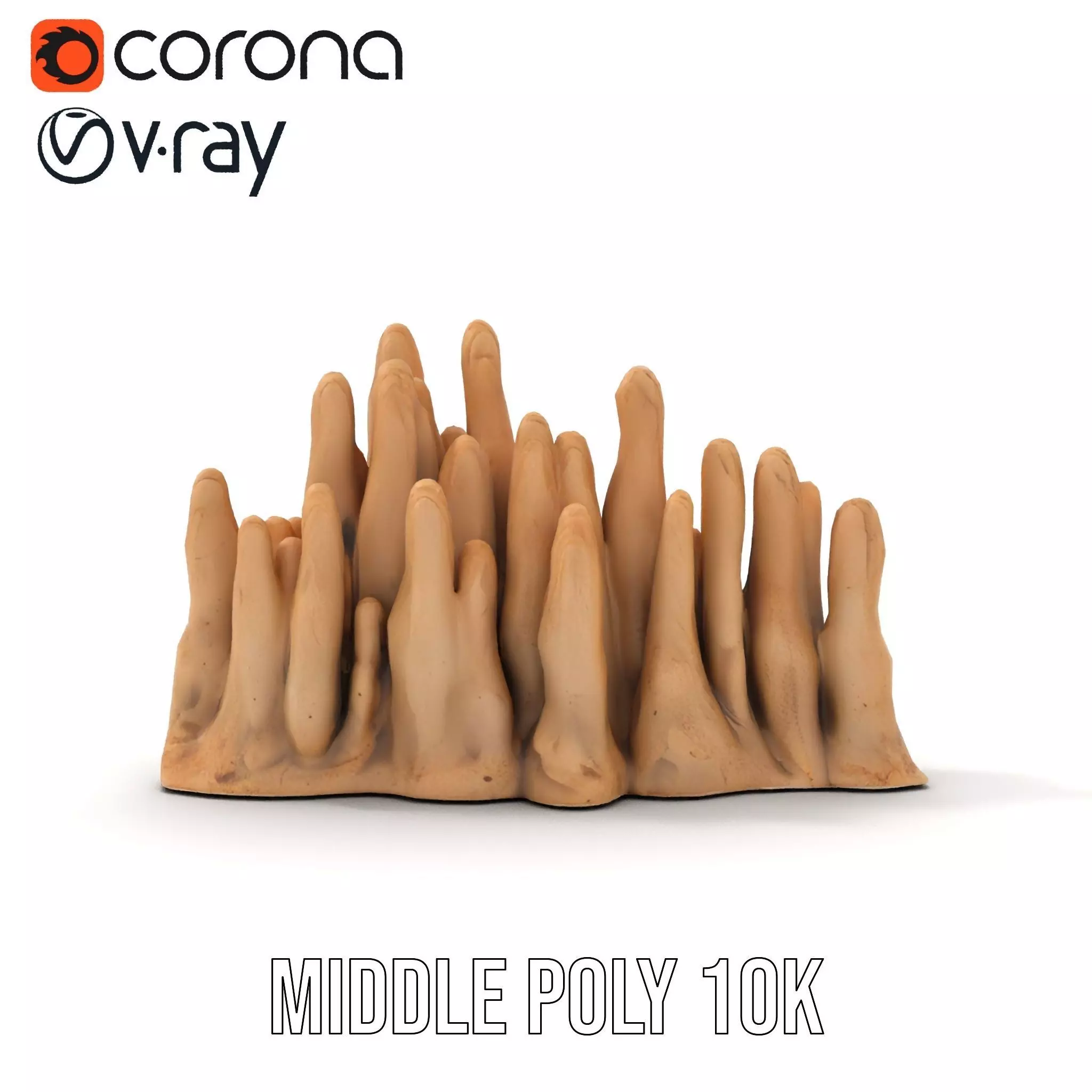 Sandstone Stalagmite Formation model pack Texture_13