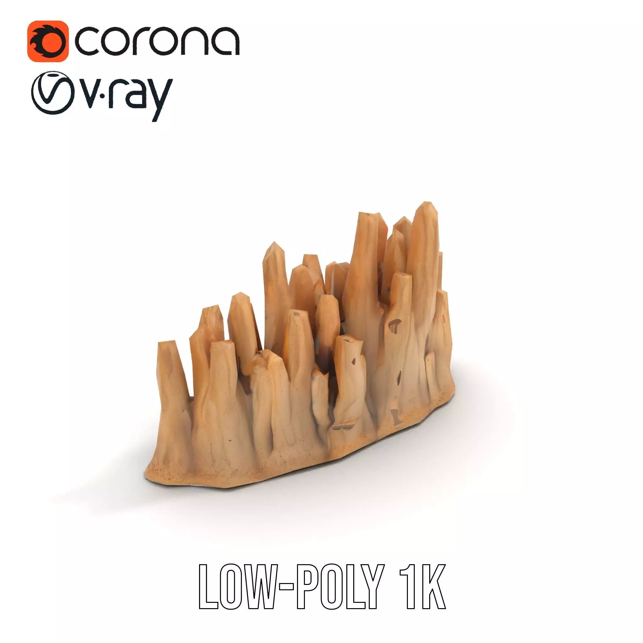 Sandstone Stalagmite Formation model pack Texture_7