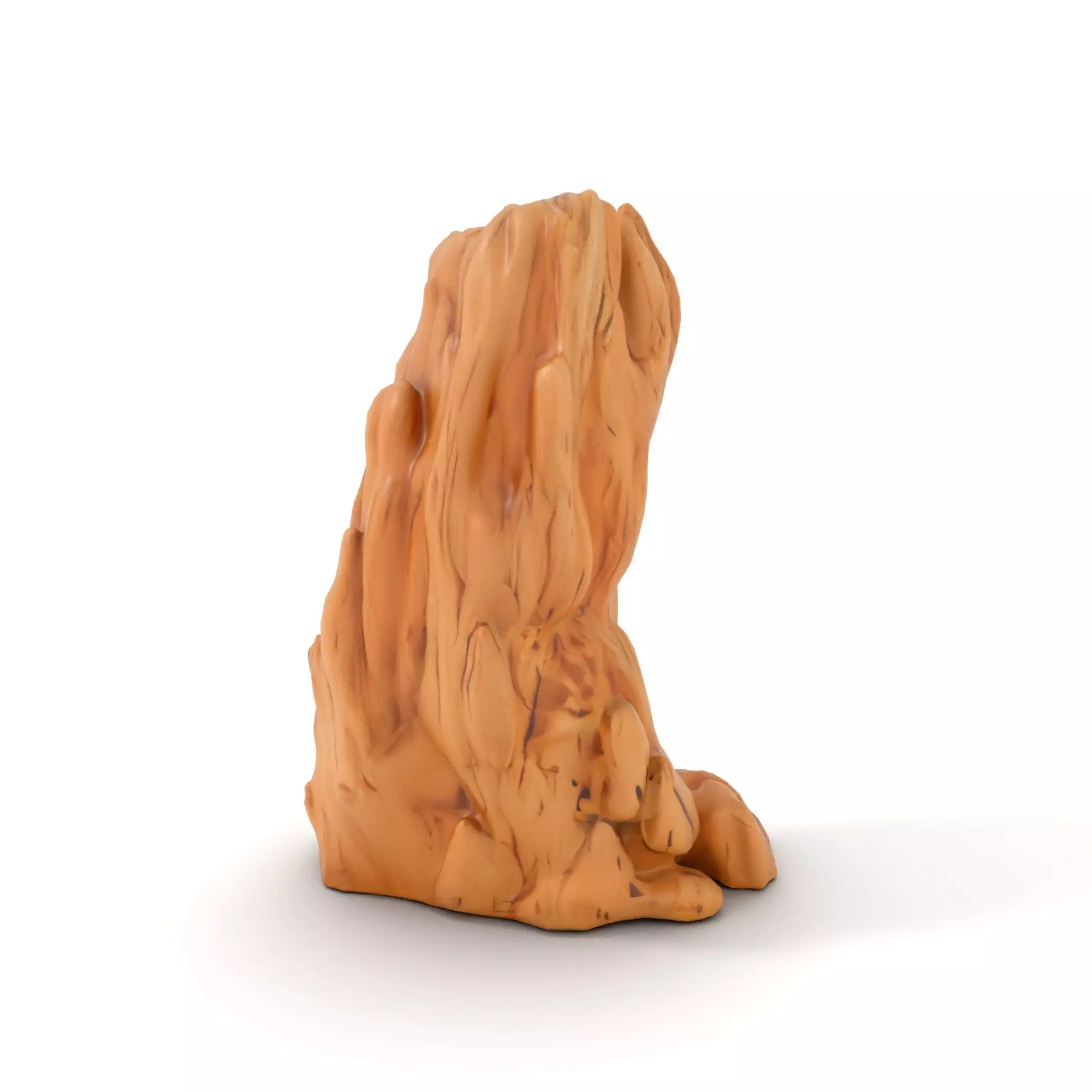 Rugged Sandstone Cliff model pack Low-poly 3D model_6