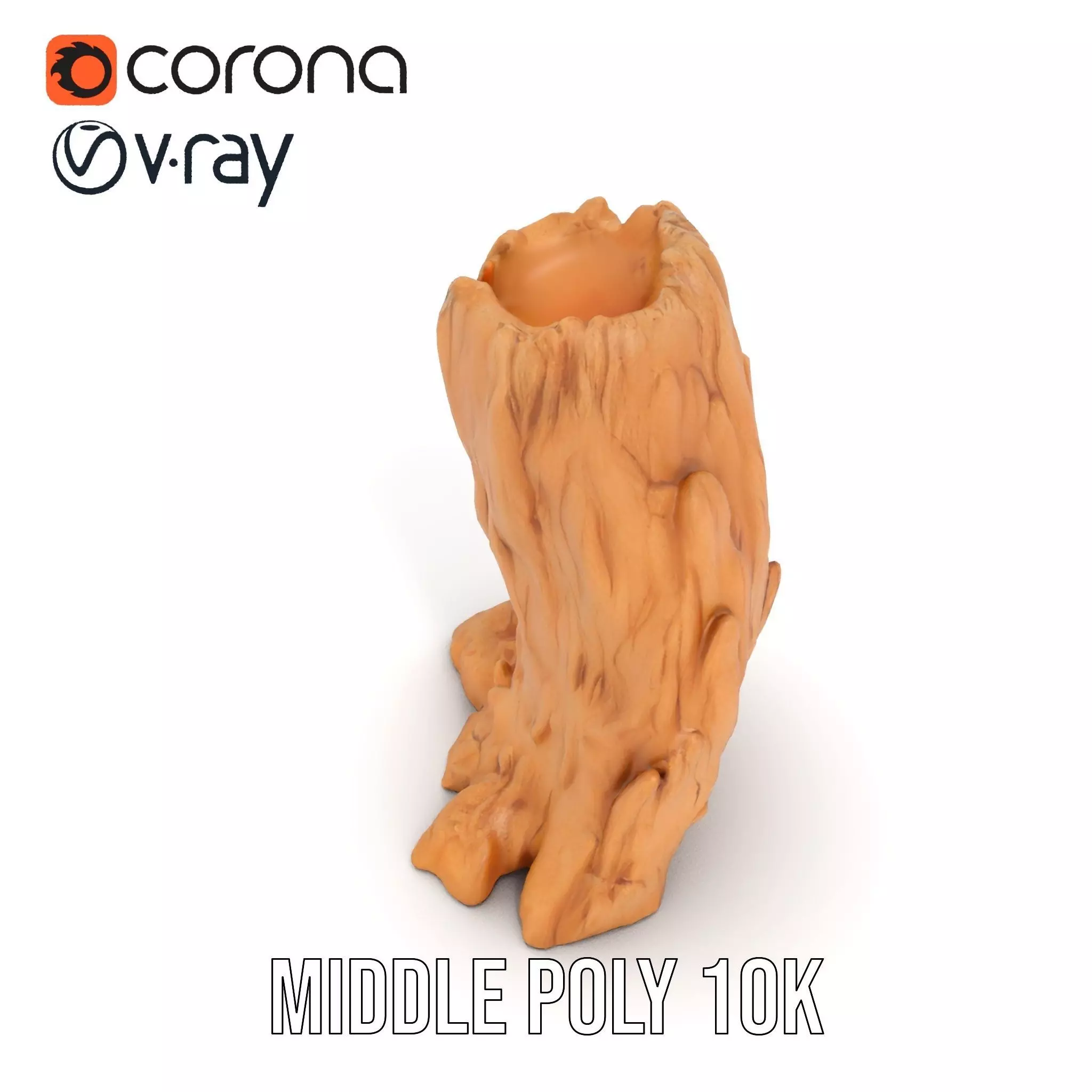 Rugged Sandstone Cliff model pack Low-poly 3D model_10