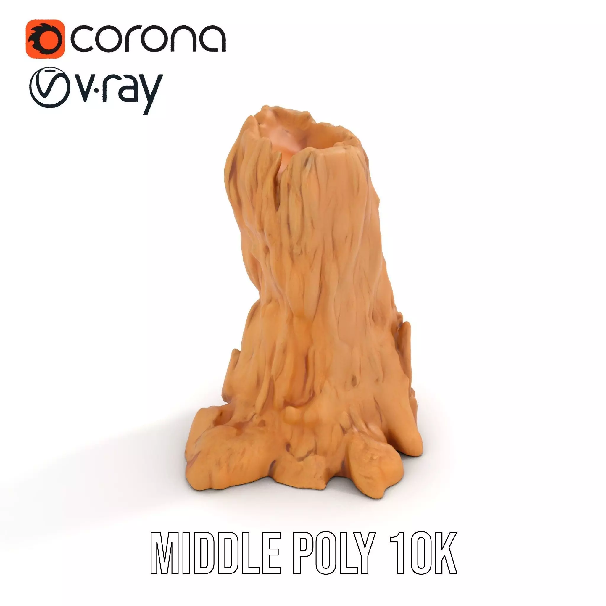 Rugged Sandstone Cliff model pack Low-poly 3D model_13