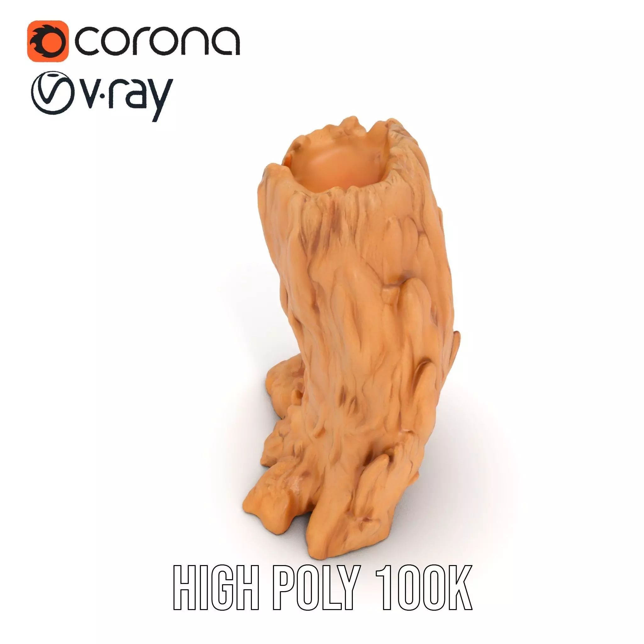 Rugged Sandstone Cliff model pack Low-poly 3D model_31