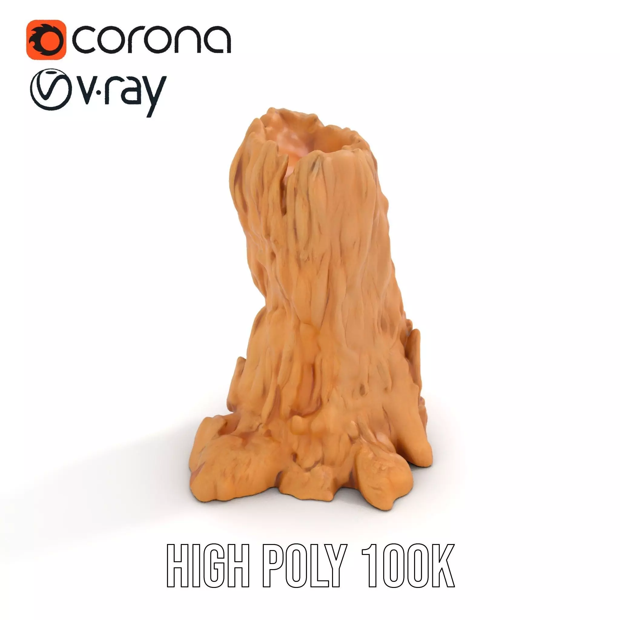 Rugged Sandstone Cliff model pack Low-poly 3D model_22