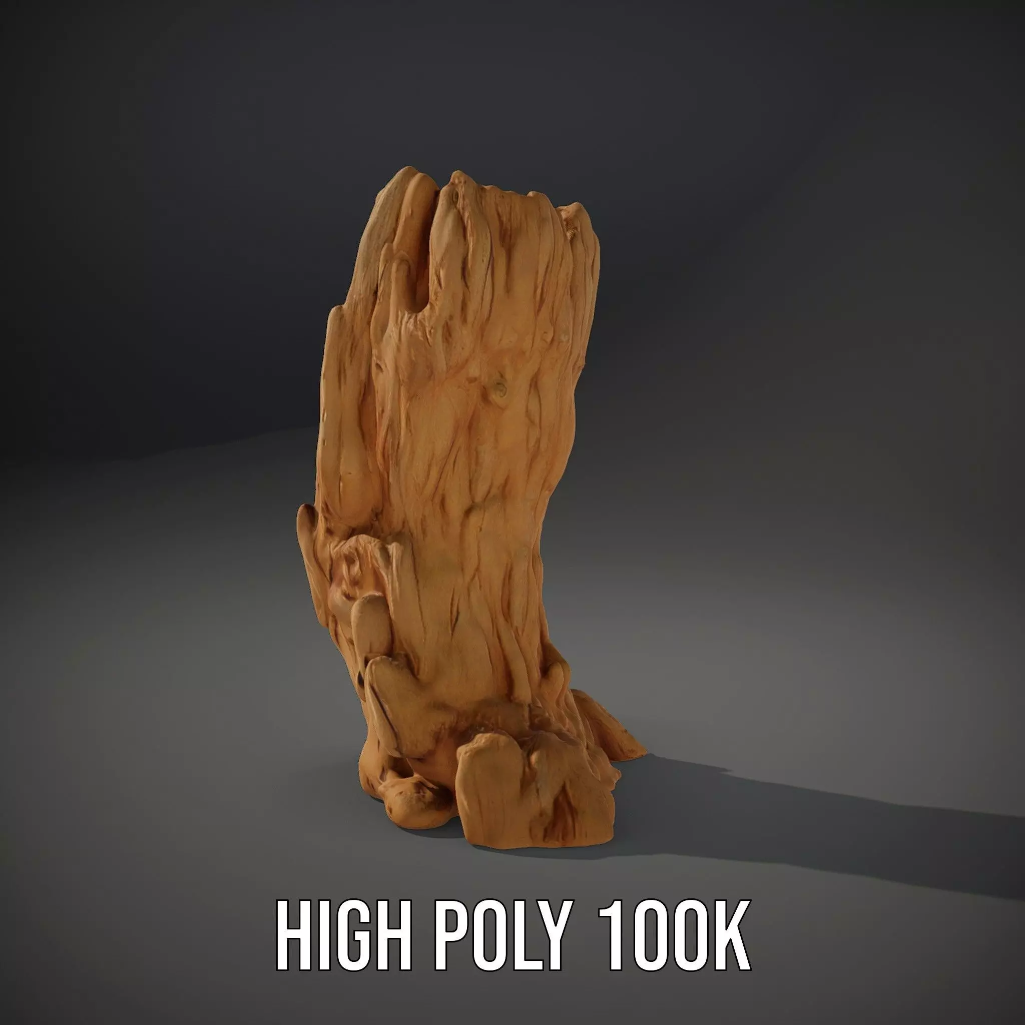 Rugged Sandstone Cliff model pack Low-poly 3D model_12