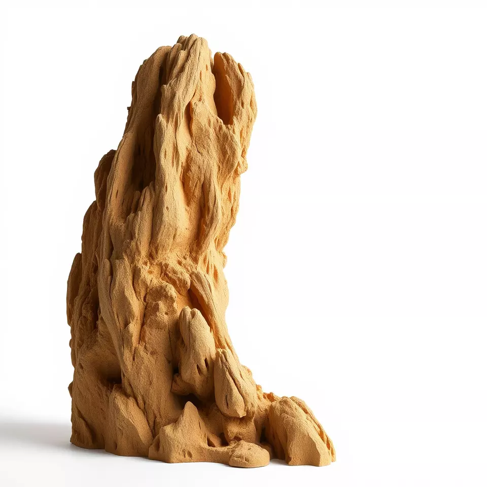 Rugged Sandstone Cliff model pack Low-poly 3D model_2