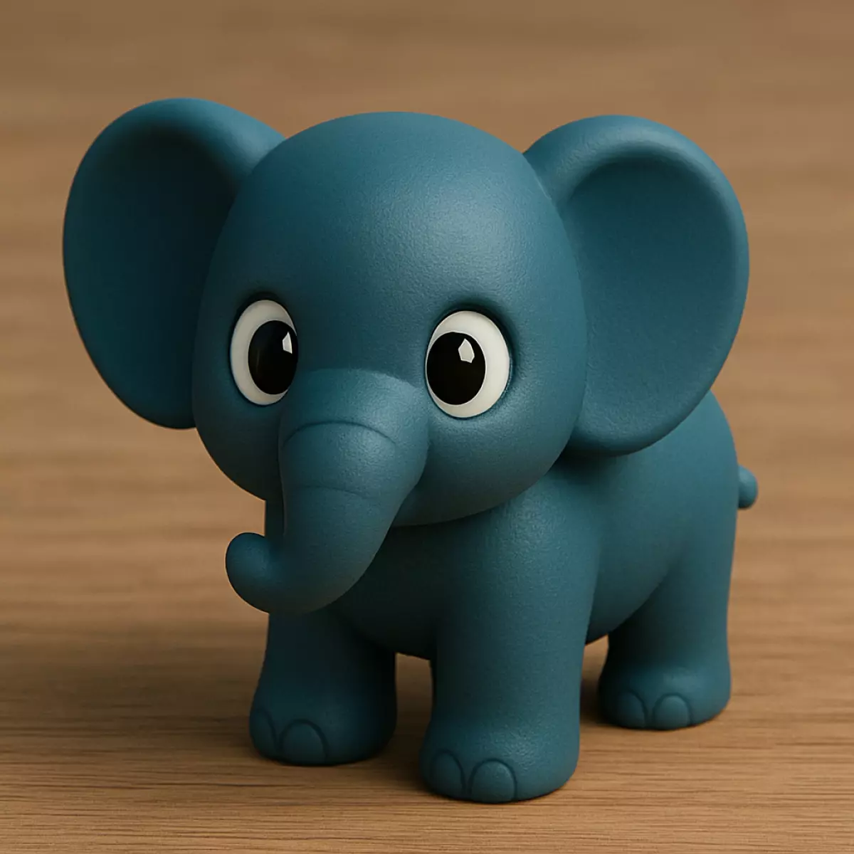 Cute Elephant 3D print model_0