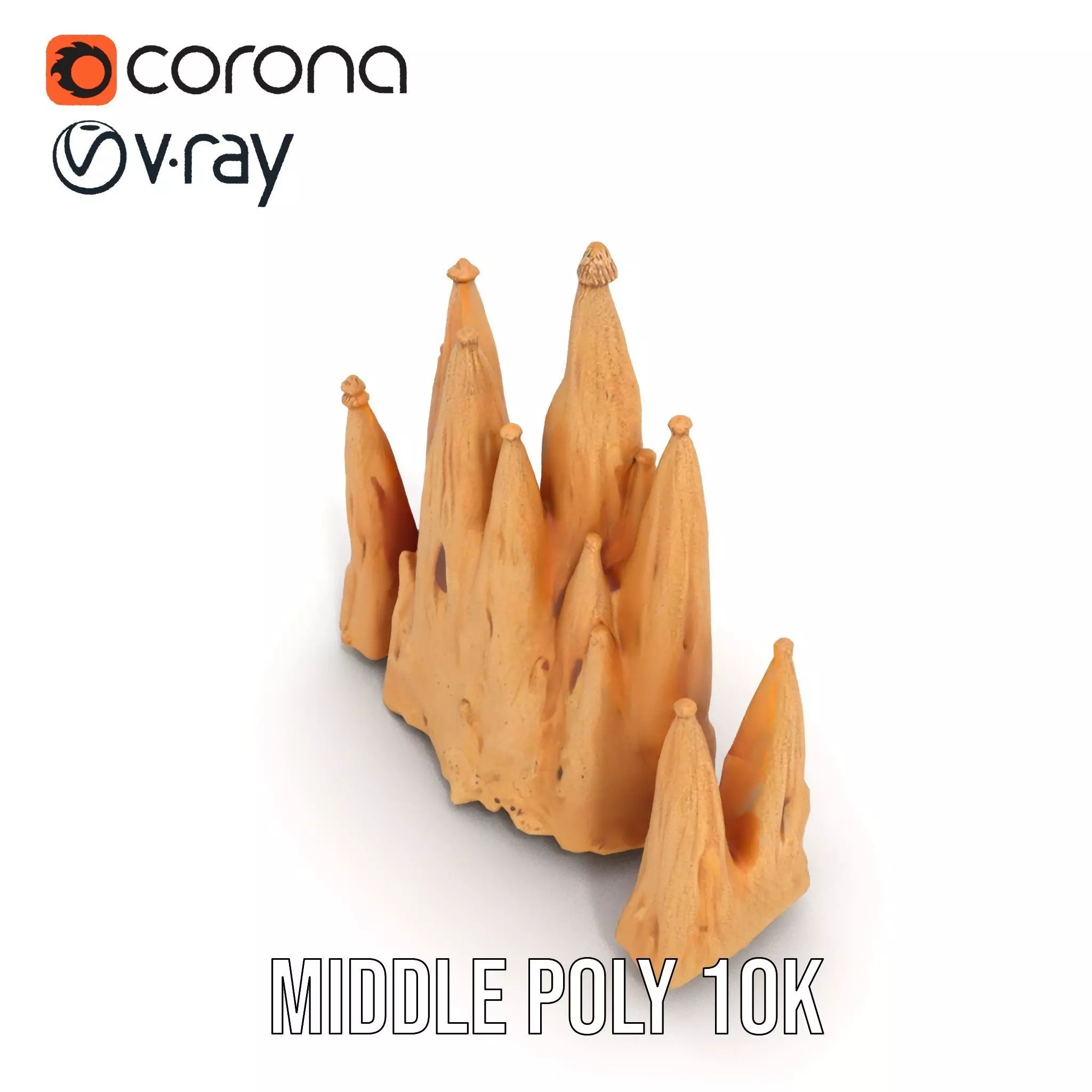 Sandy Stalagmite Formation model pack Texture_13