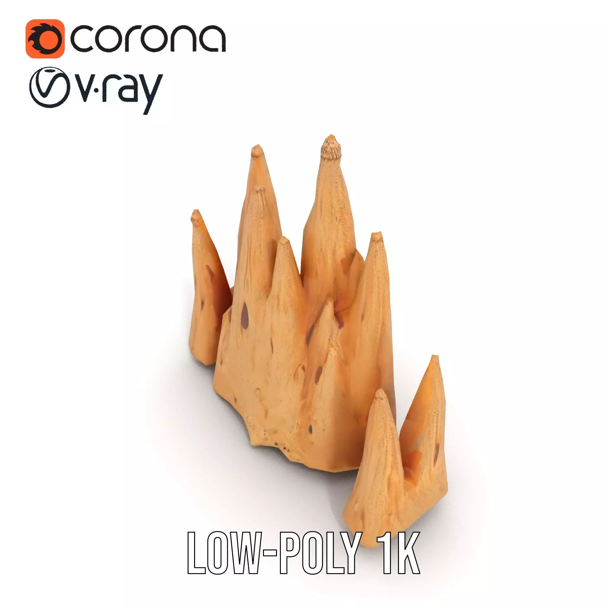 Sandy Stalagmite Formation model pack Texture_17