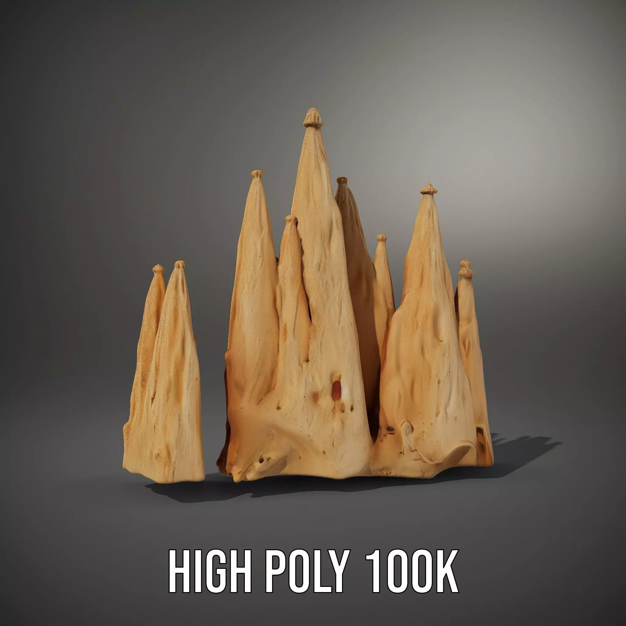 Sandy Stalagmite Formation model pack Texture_8