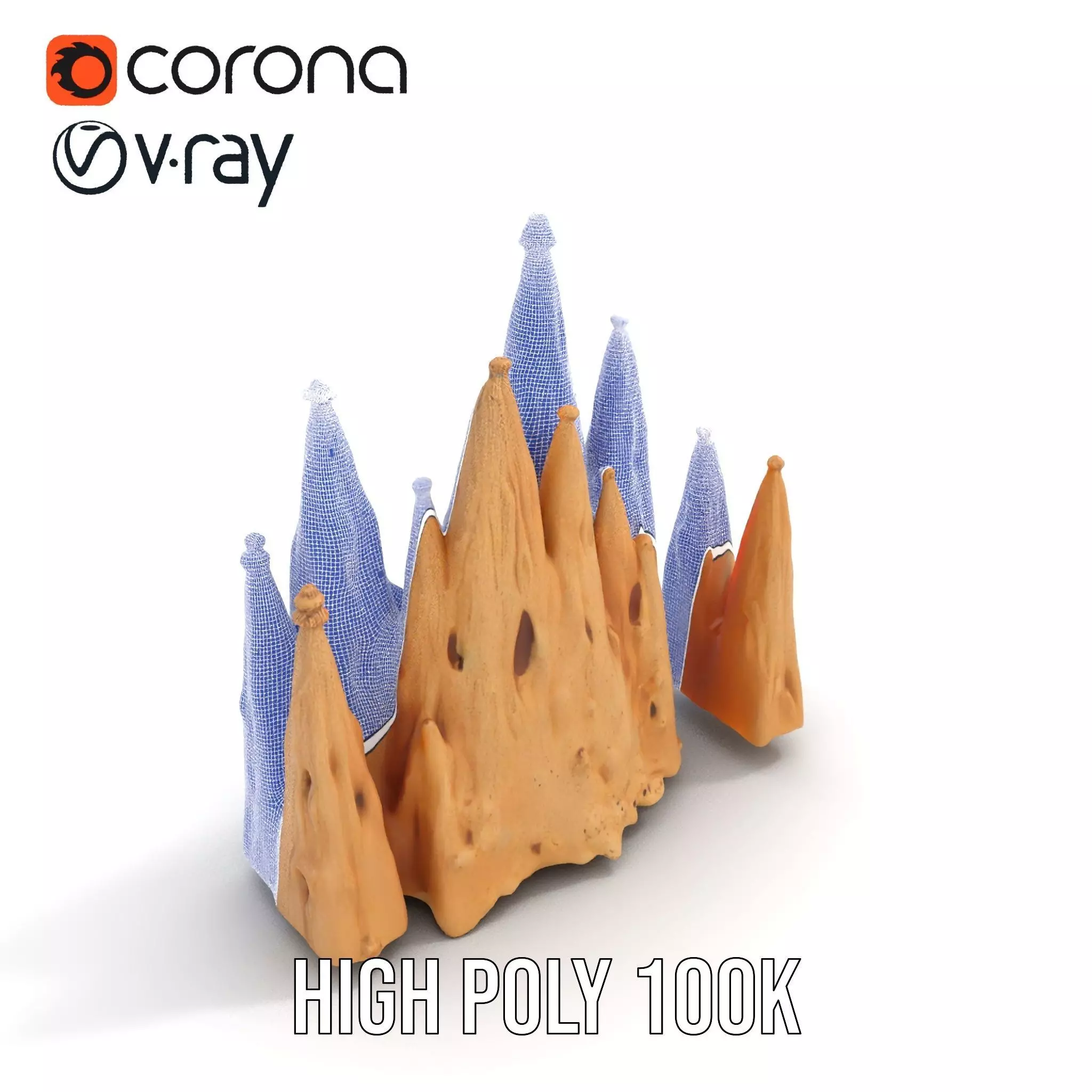 Sandy Stalagmite Formation model pack Texture_31