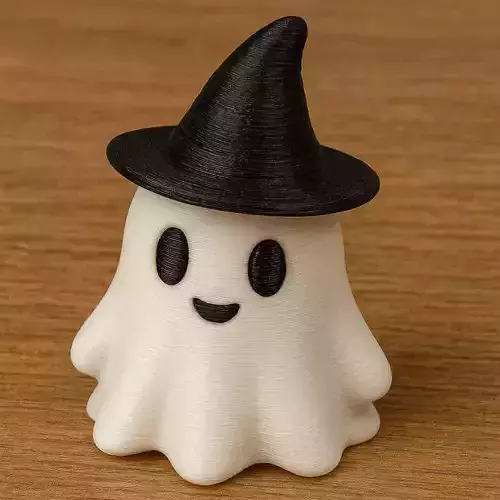 Cute Ghost Witch Hat