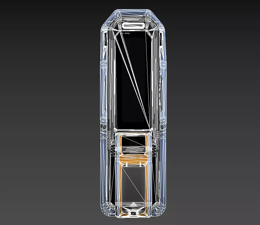 Sci-fi Console X1 PBR Low-poly 3D model_9