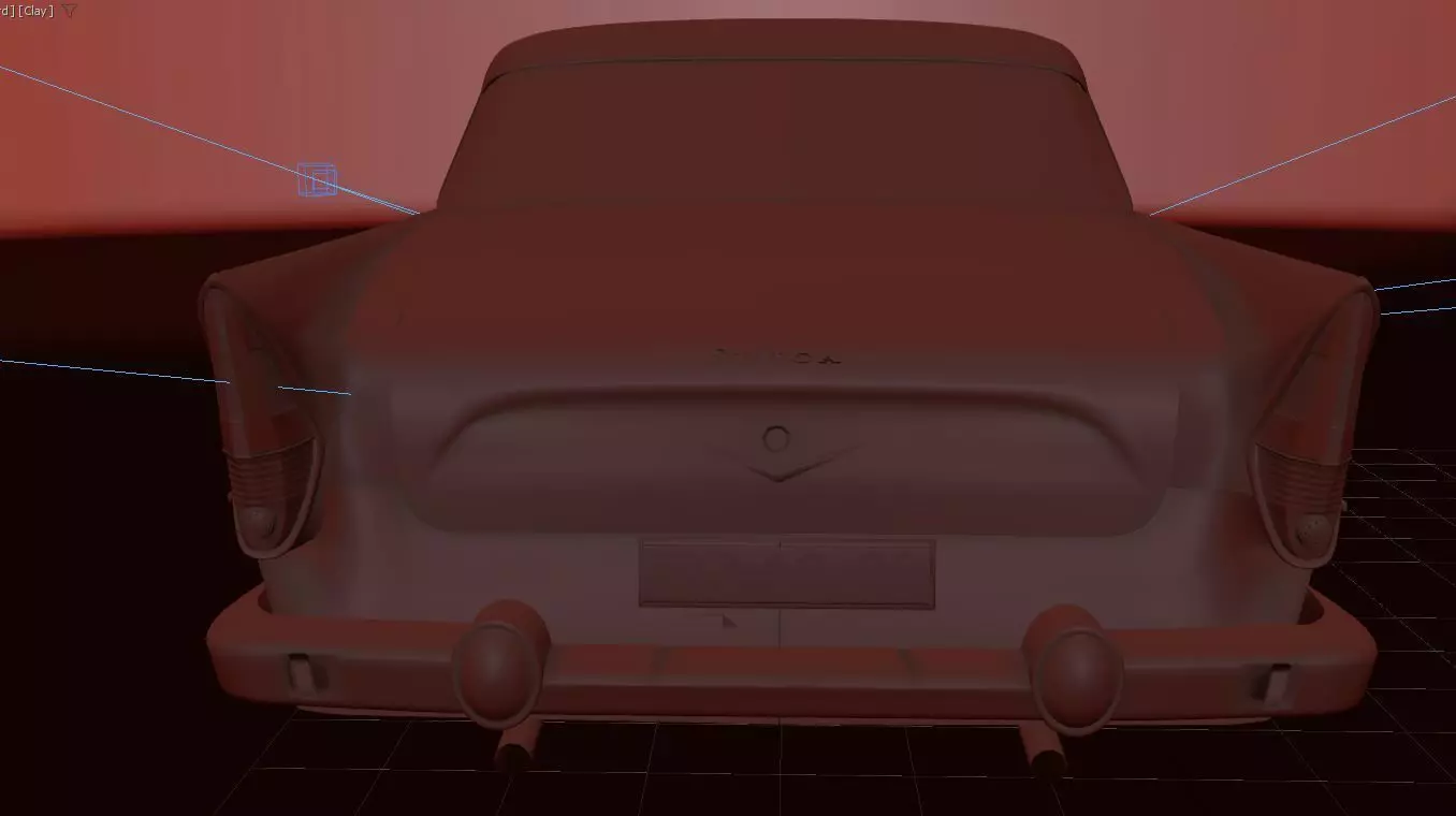 Simca Vedette Chambord V8-1960 3D model_20