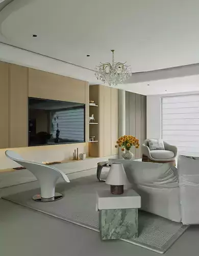 Livingroom and Kitchen