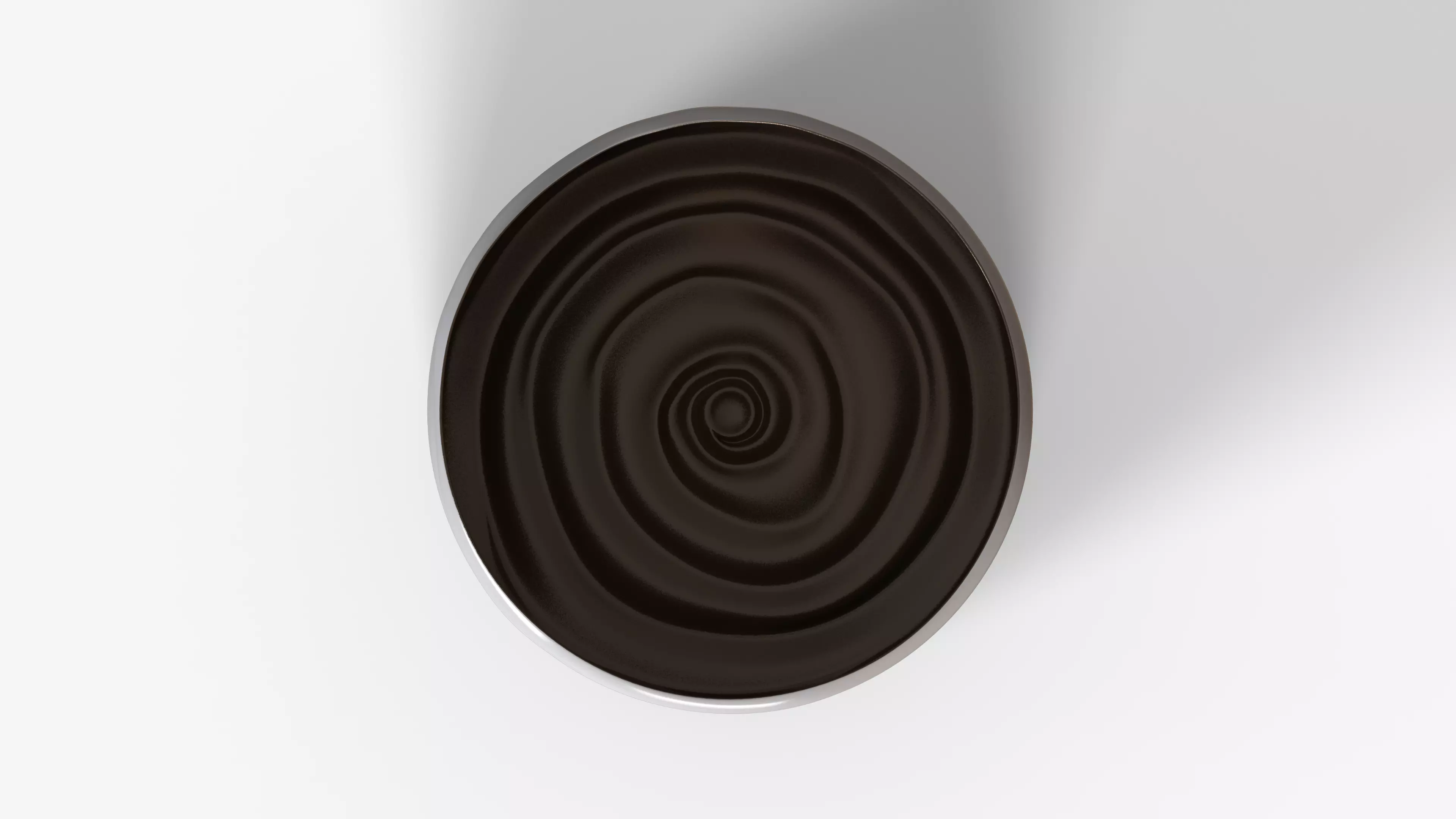 White Plastic Basket h160 Low-poly 3D model_4